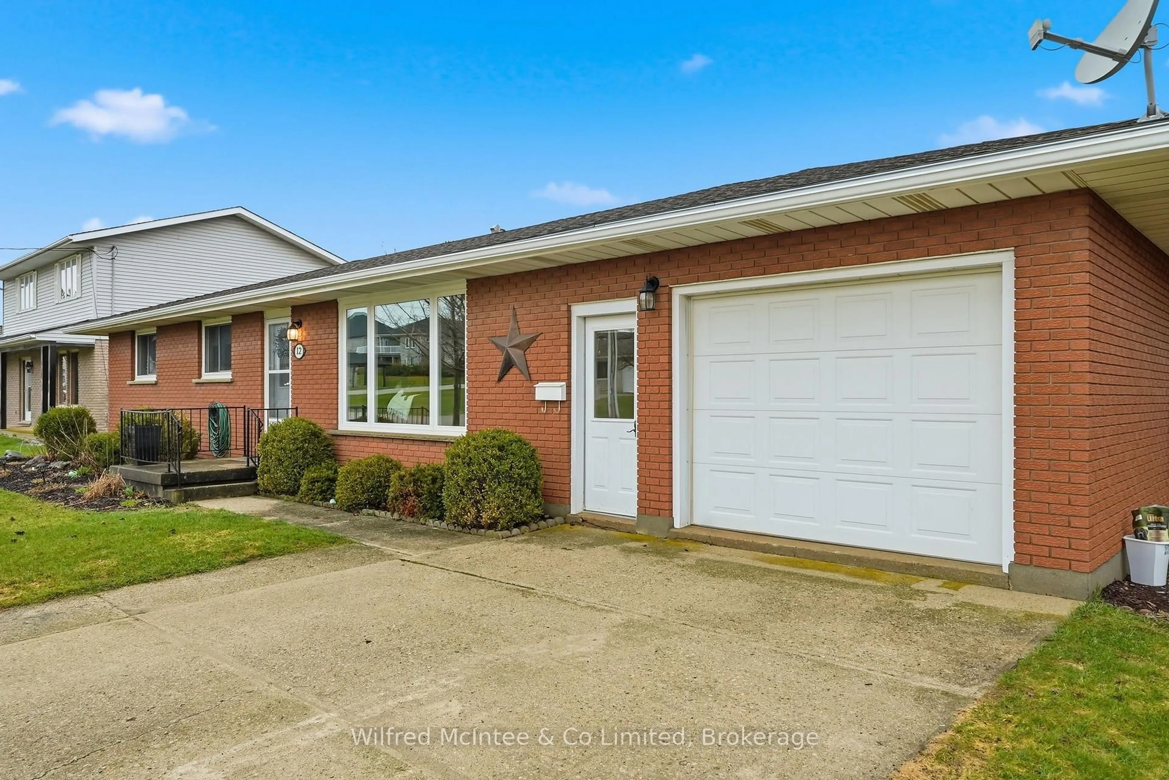 Home with brick exterior material, street for 12 Second St, Brockton Ontario N0G 2V0