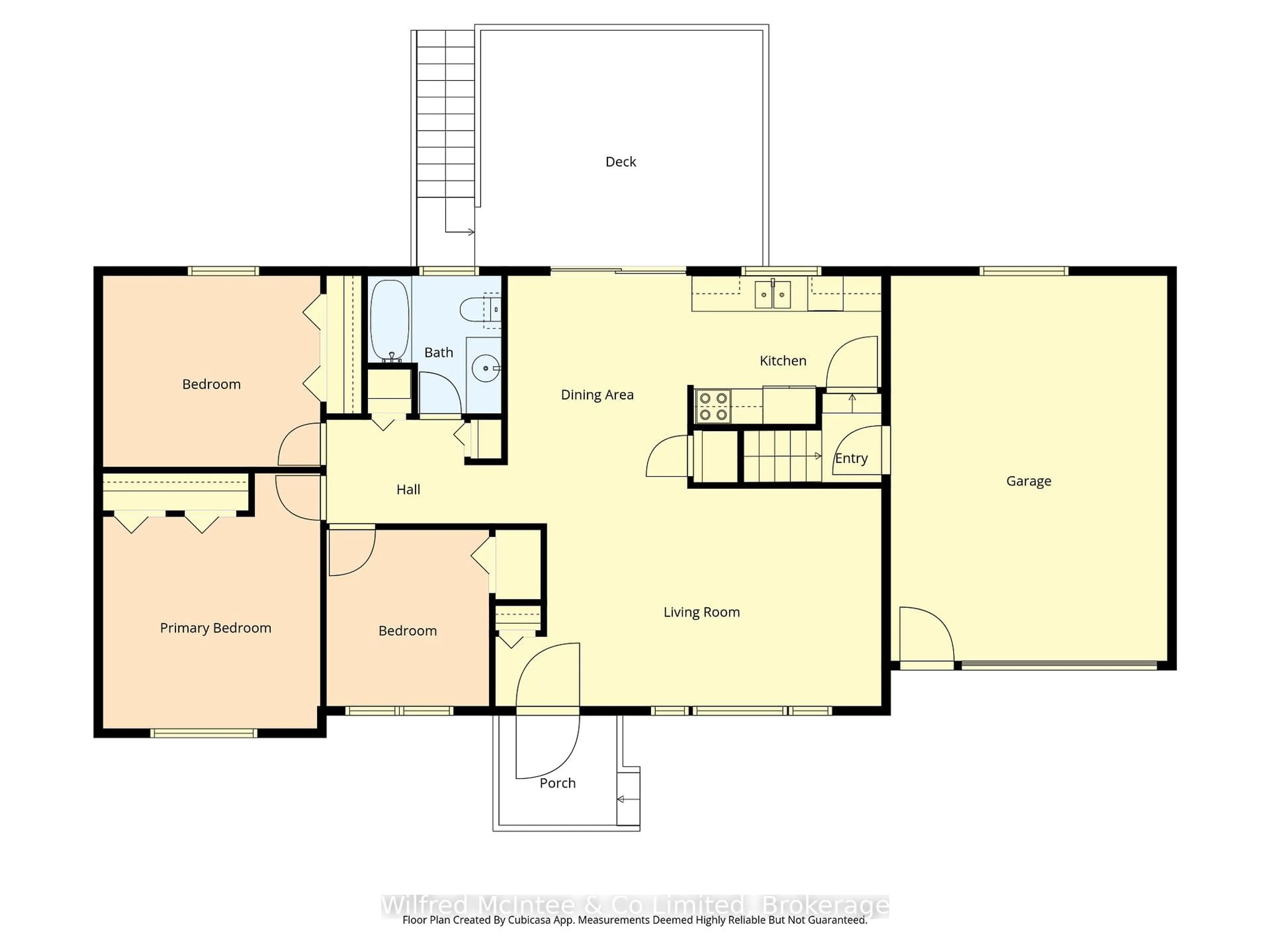 Floor plan for 12 Second St, Brockton Ontario N0G 2V0