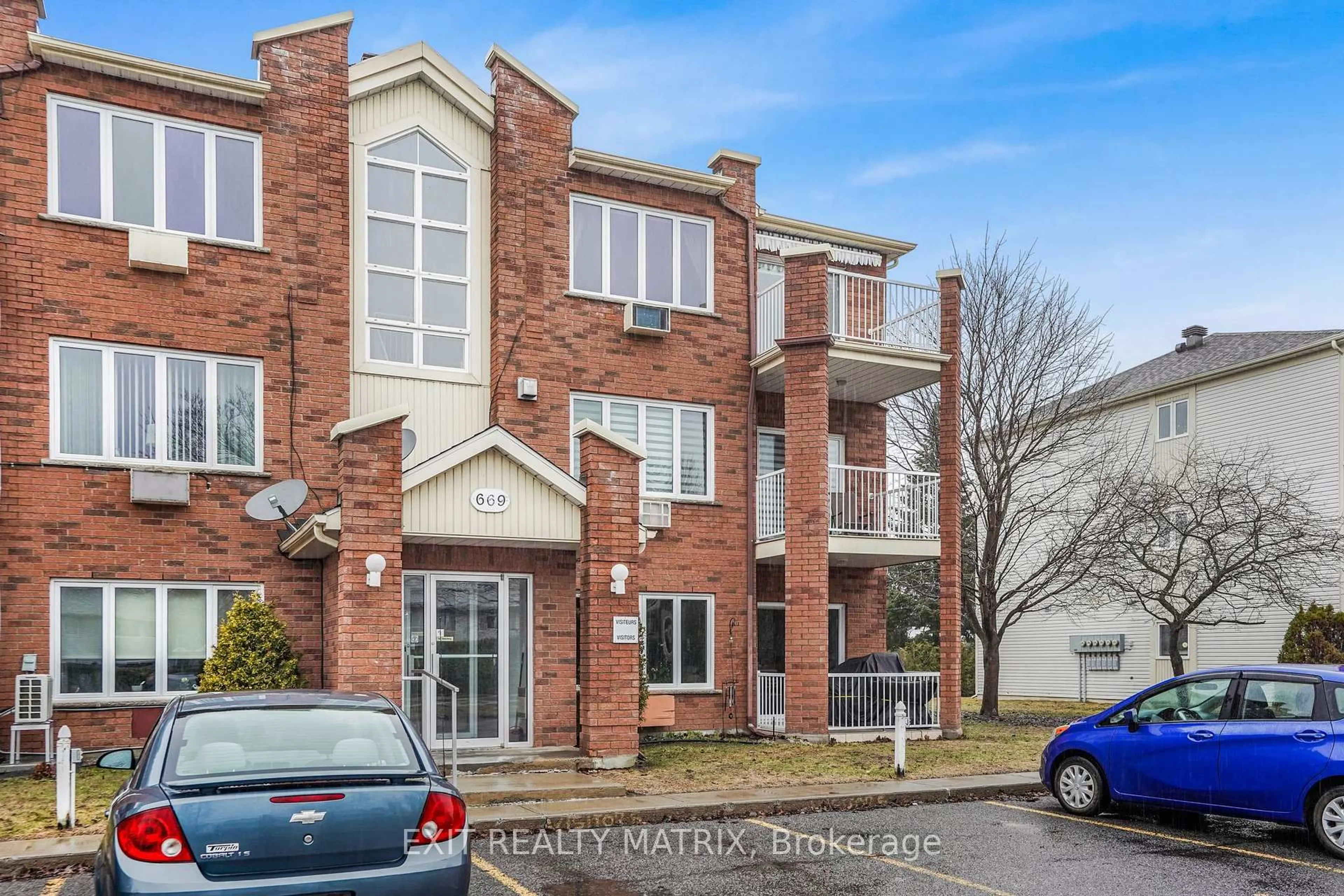 Home with brick exterior material, street for 669 Spence Ave #4, Hawkesbury Ontario K6A 3S2