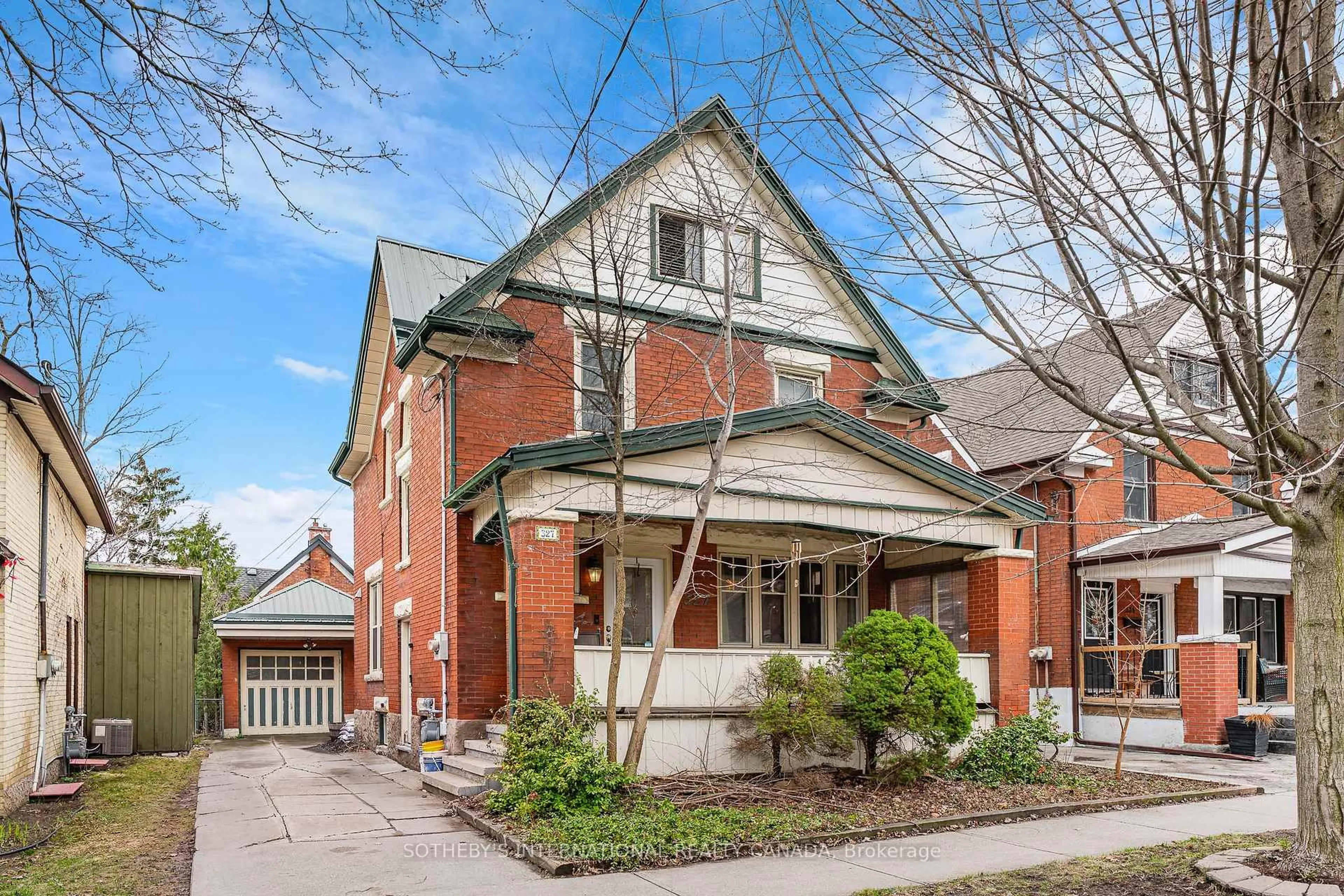 Home with brick exterior material, street for 327 Park St, Kitchener Ontario N2G 1N2