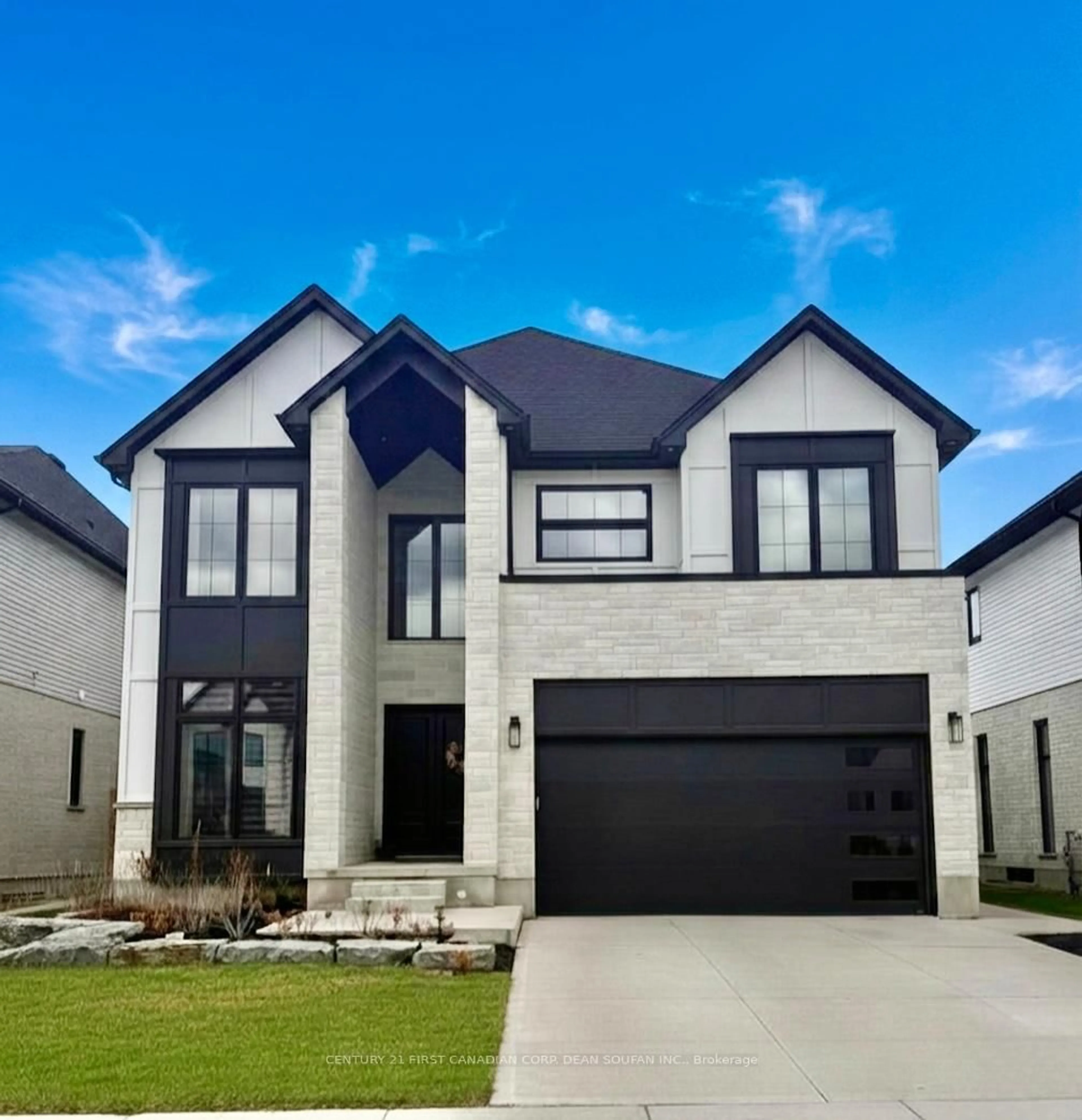 Home with brick exterior material, street for 7132 SILVER CREEK Circ, London South Ontario N6P 0G9