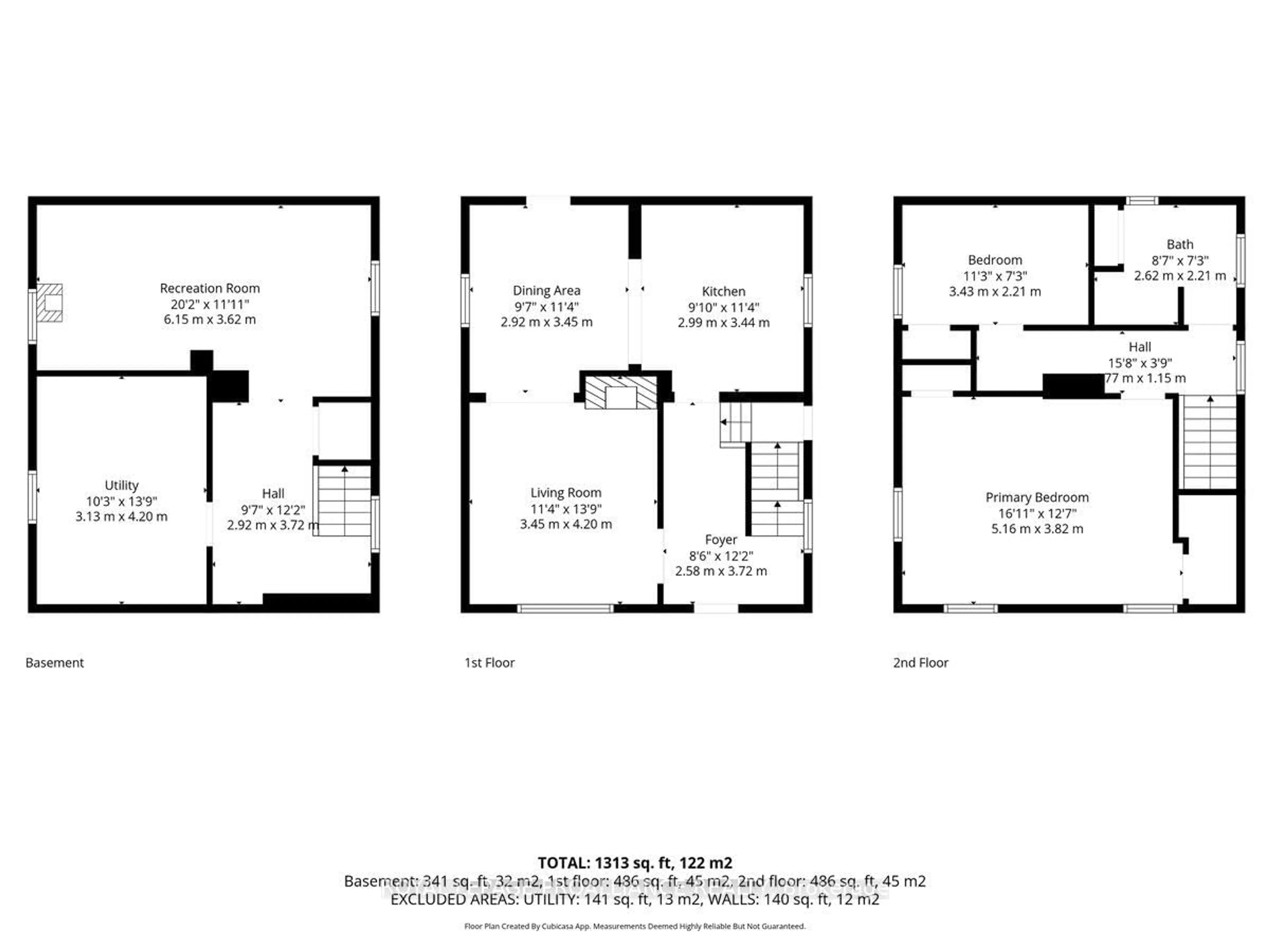 Floor plan for 18 Brassey St, Belleville Ontario K8N 2R3