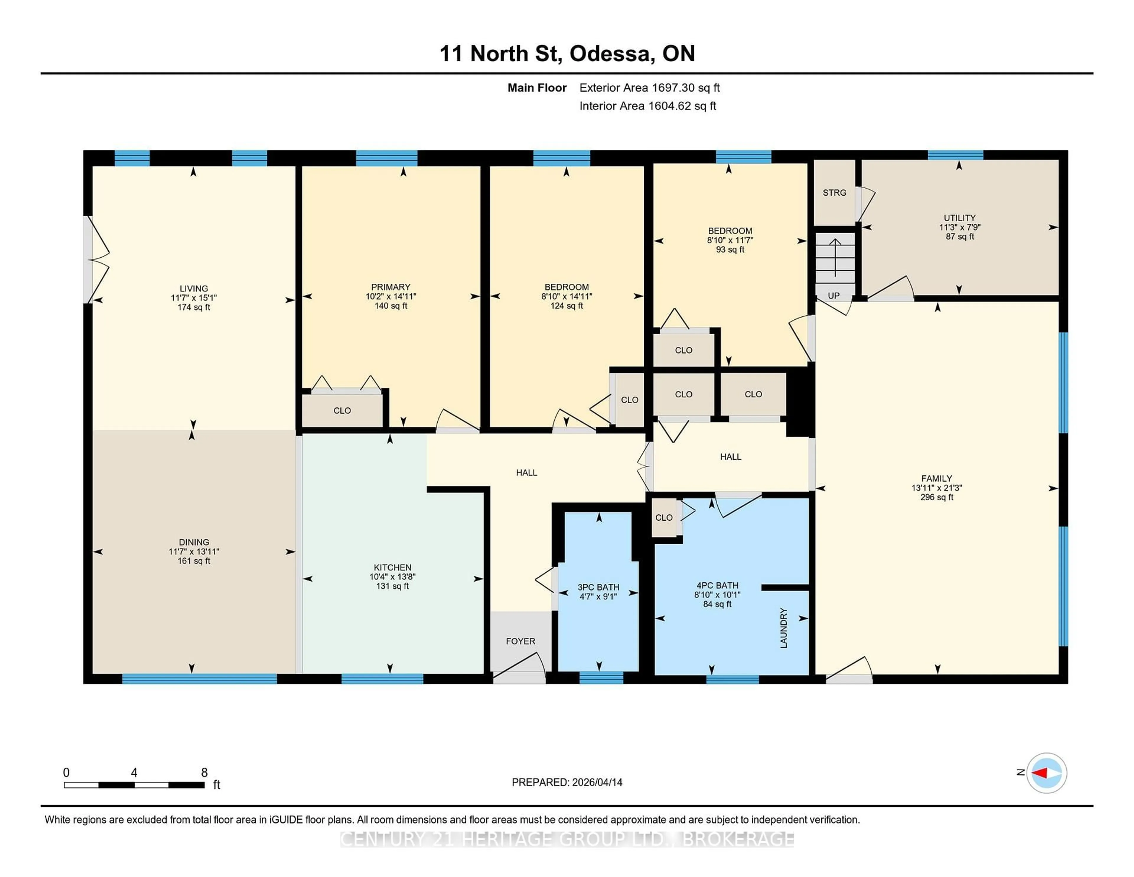 Floor plan for 11 North St, Bissett Creek Ontario K0H 2H0