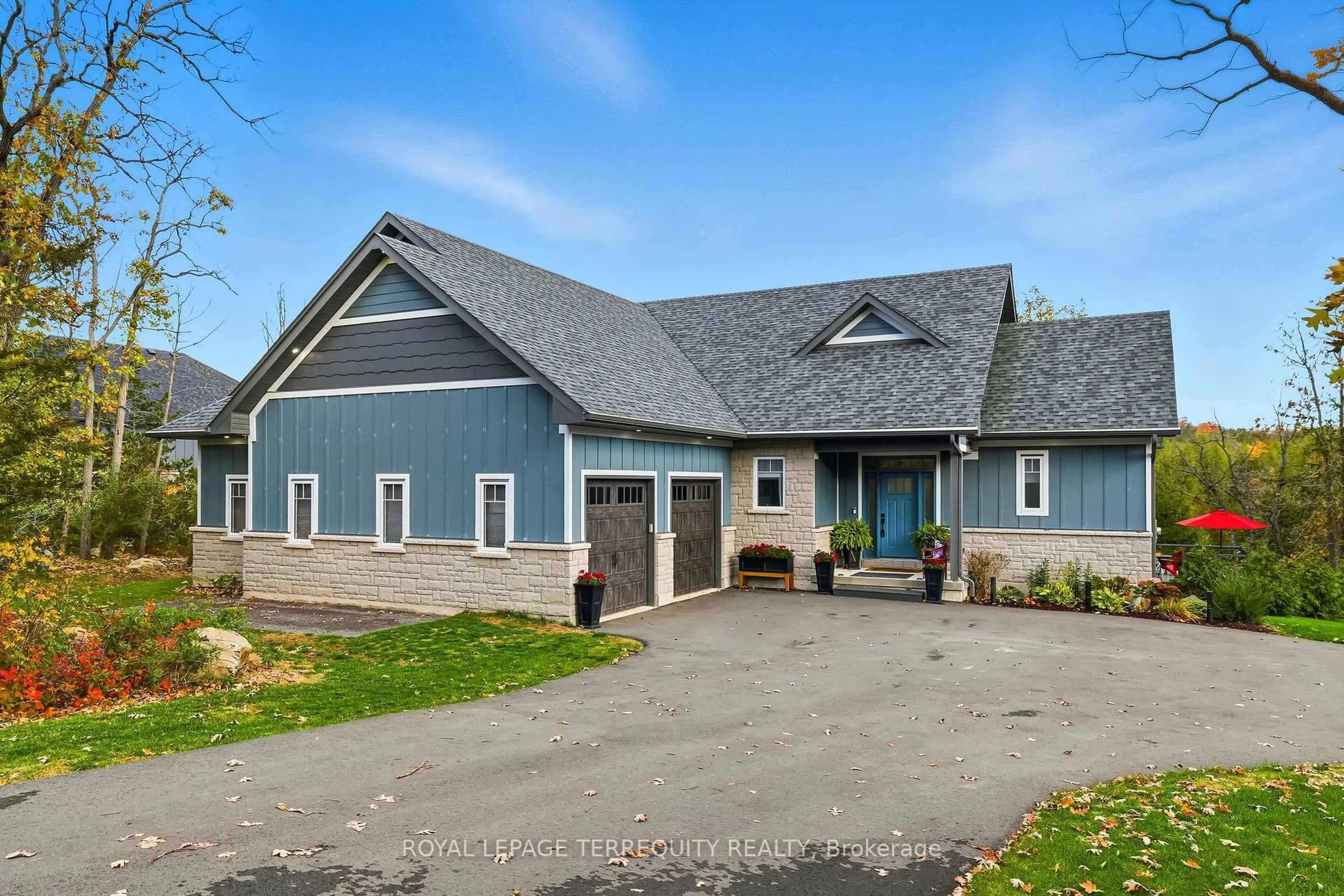 A pic from outside/outdoor area/front of a property/back of a property/a pic from drone, unknown for 5 Riverside Tr, Trent Hills Ontario K0L 1L0