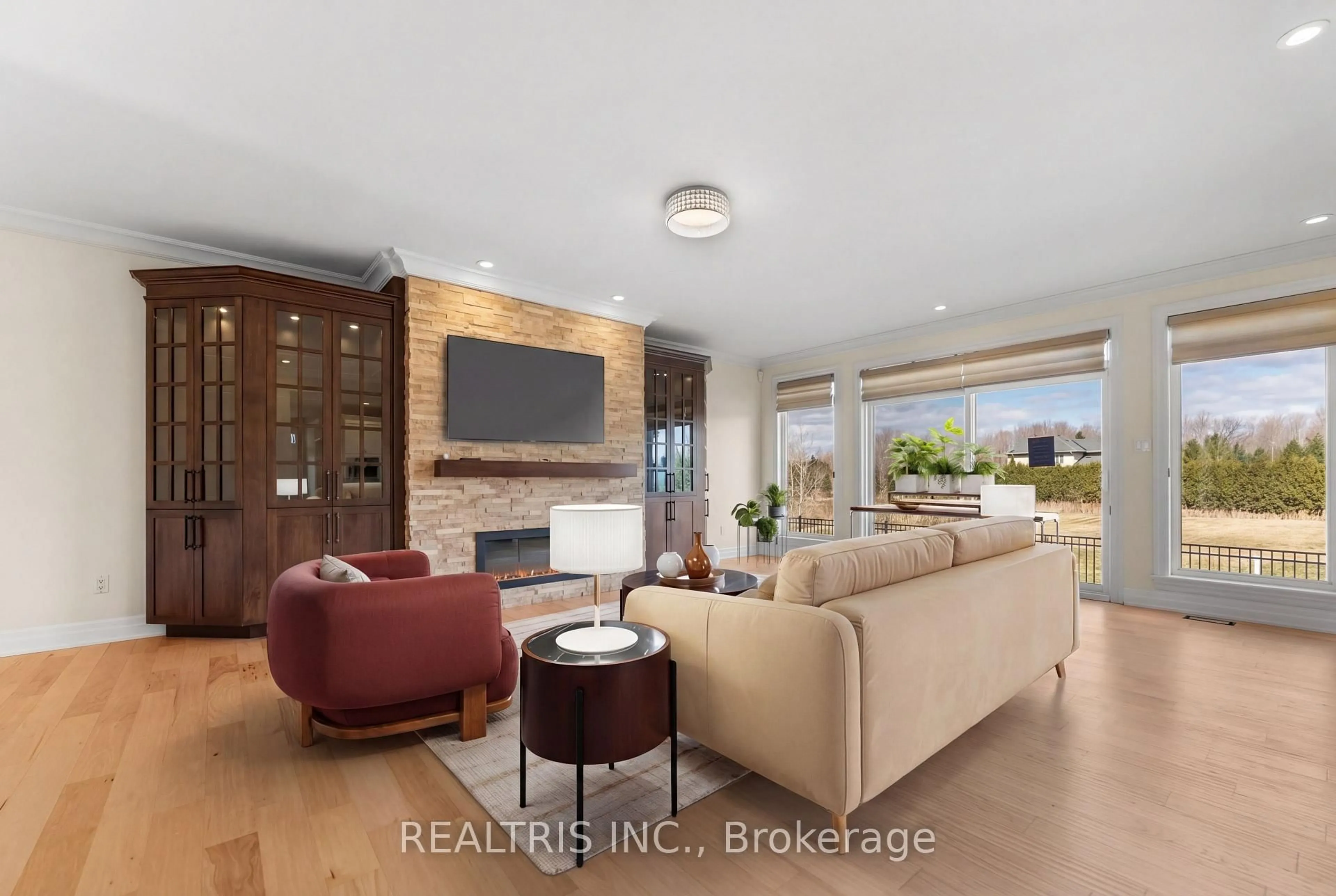 Living room with furniture, unknown for 5813 Red Castle Rdge, Ottawa Ontario K4M 0A4