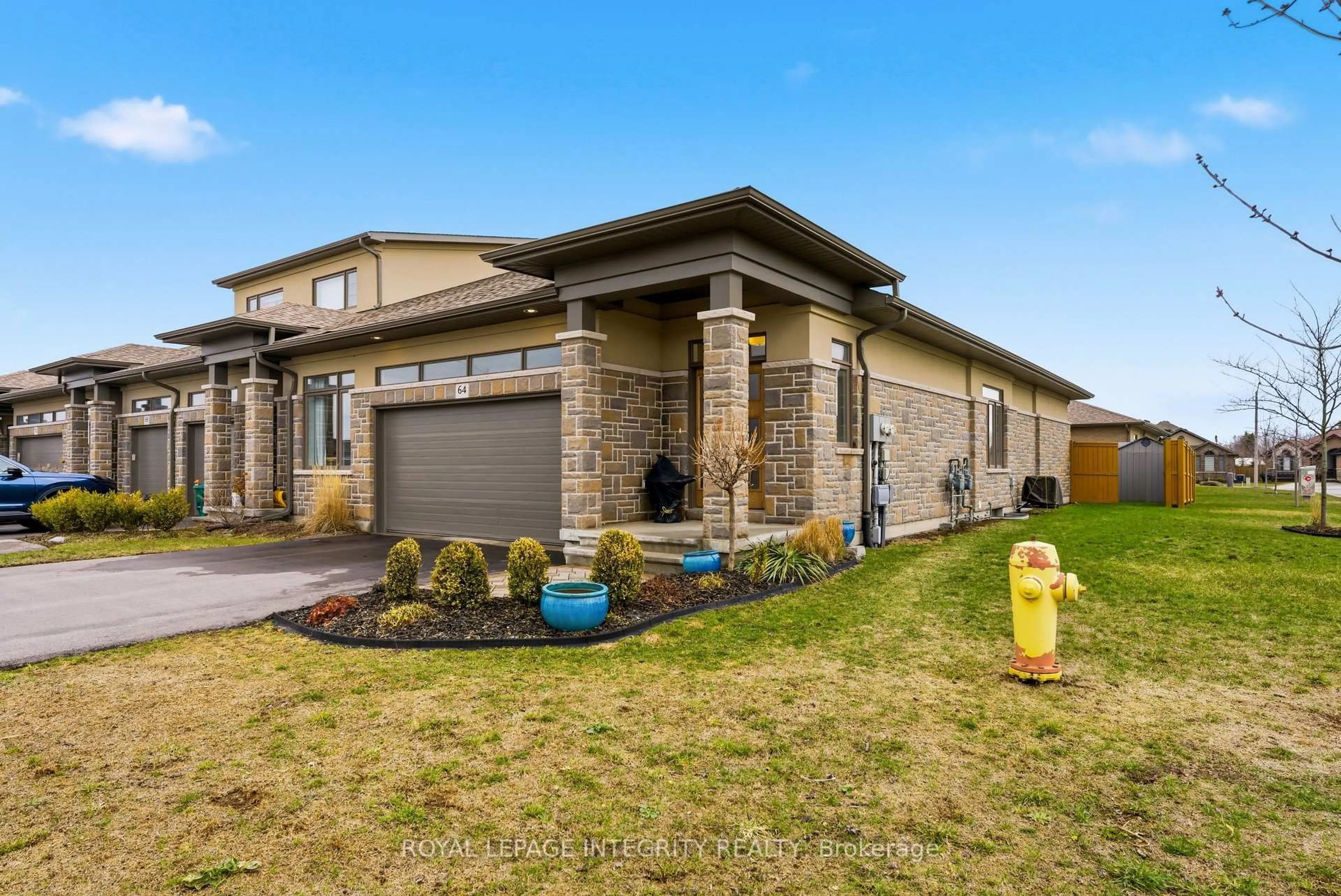 Home with brick exterior material, street for 64 Covington Cres, Belleville Ontario K8N 0L1