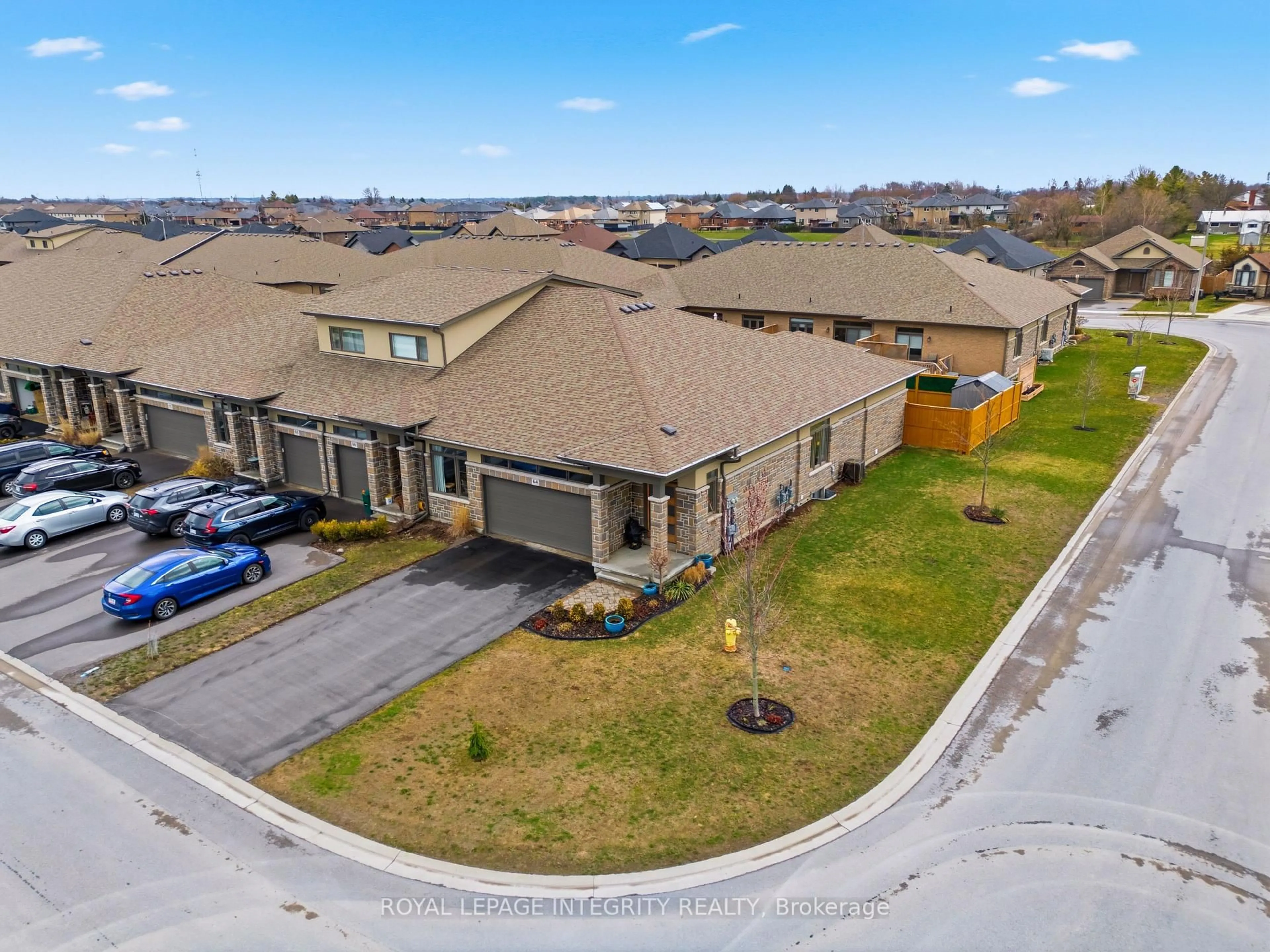 A pic from outside/outdoor area/front of a property/back of a property/a pic from drone, unknown for 64 Covington Cres, Belleville Ontario K8N 0L1