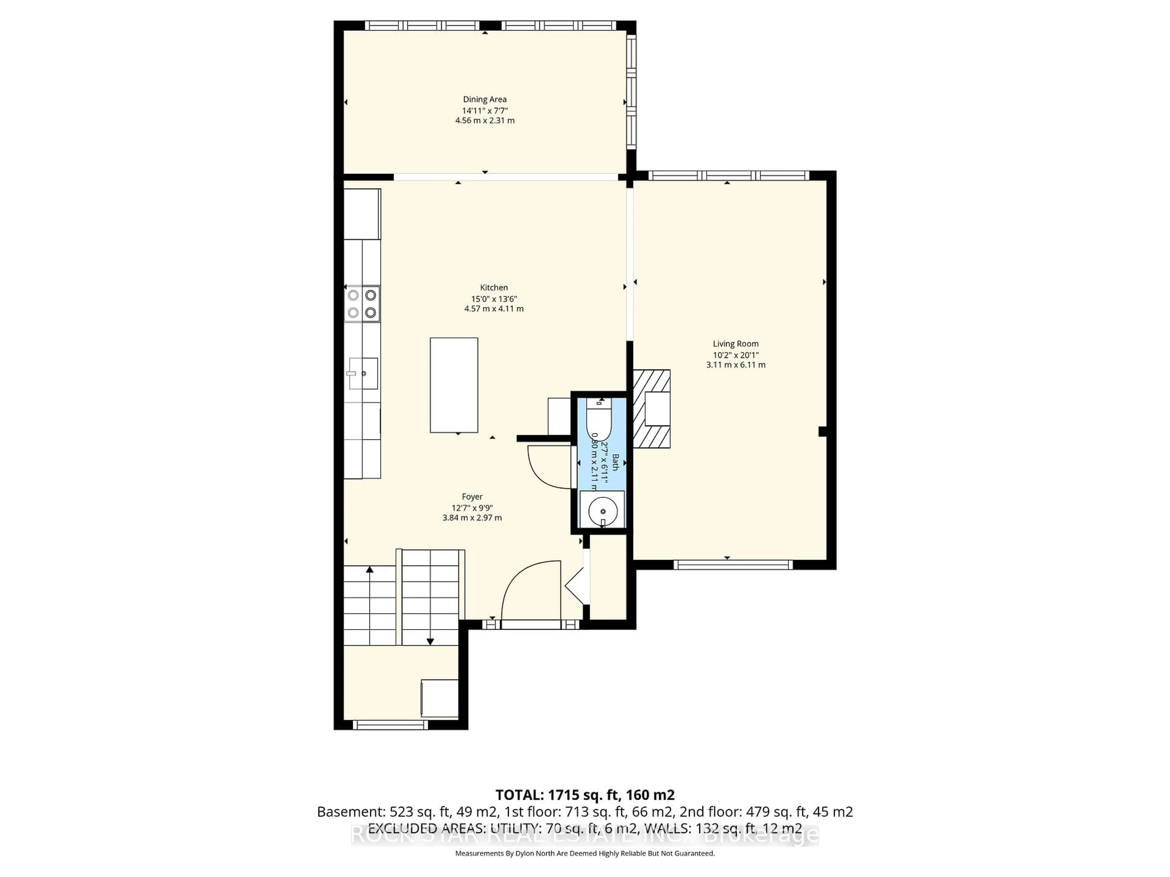 Floor plan for 72 Martindale Rd, St. Catharines Ontario L2S 2Y3