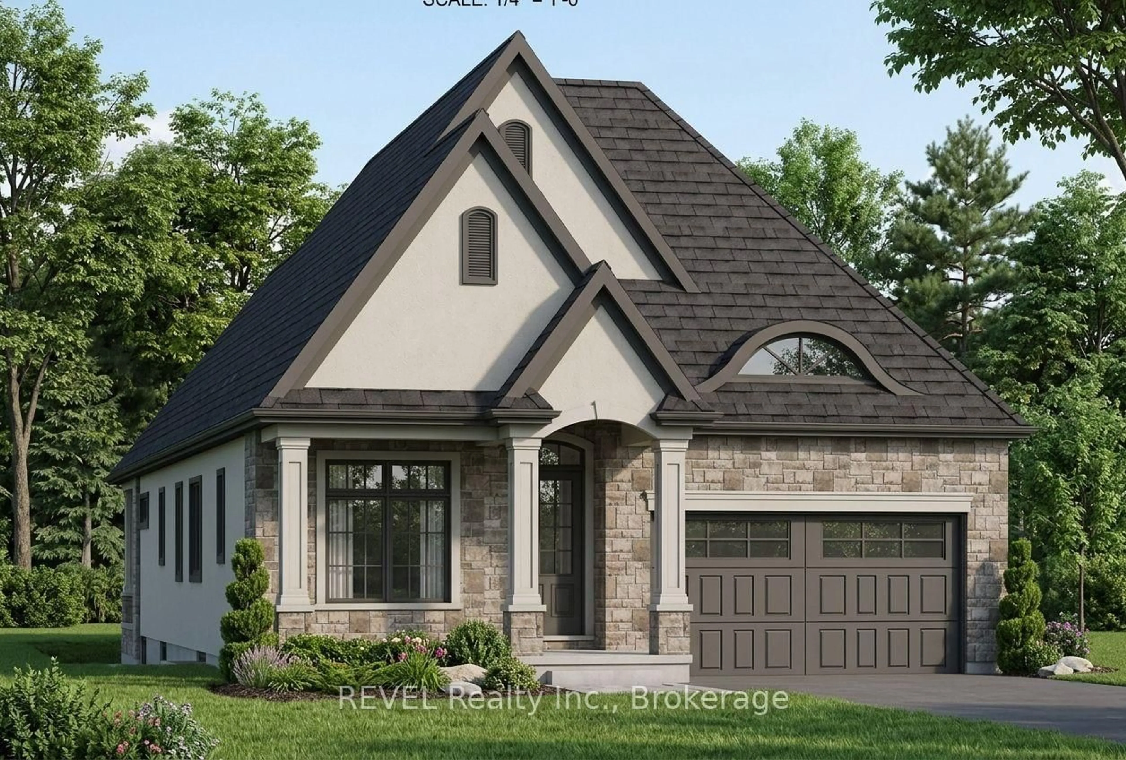 Home with brick exterior material, street for 7040 Garner Rd #LOT 2, Niagara Falls Ontario L2E 6S5