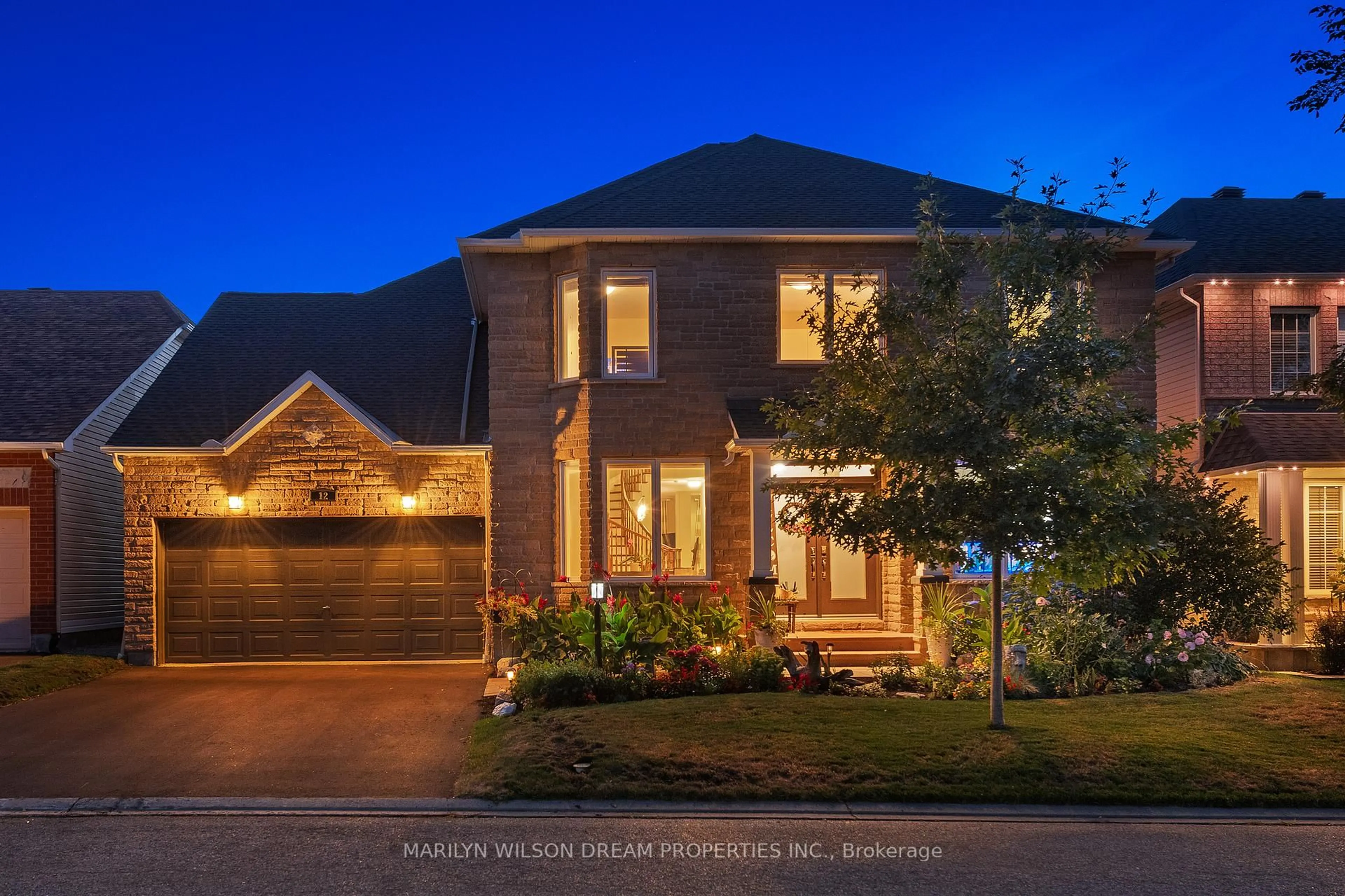 Home with brick exterior material, street for 12 Greenpointe Dr, Ottawa Ontario K2J 4T9