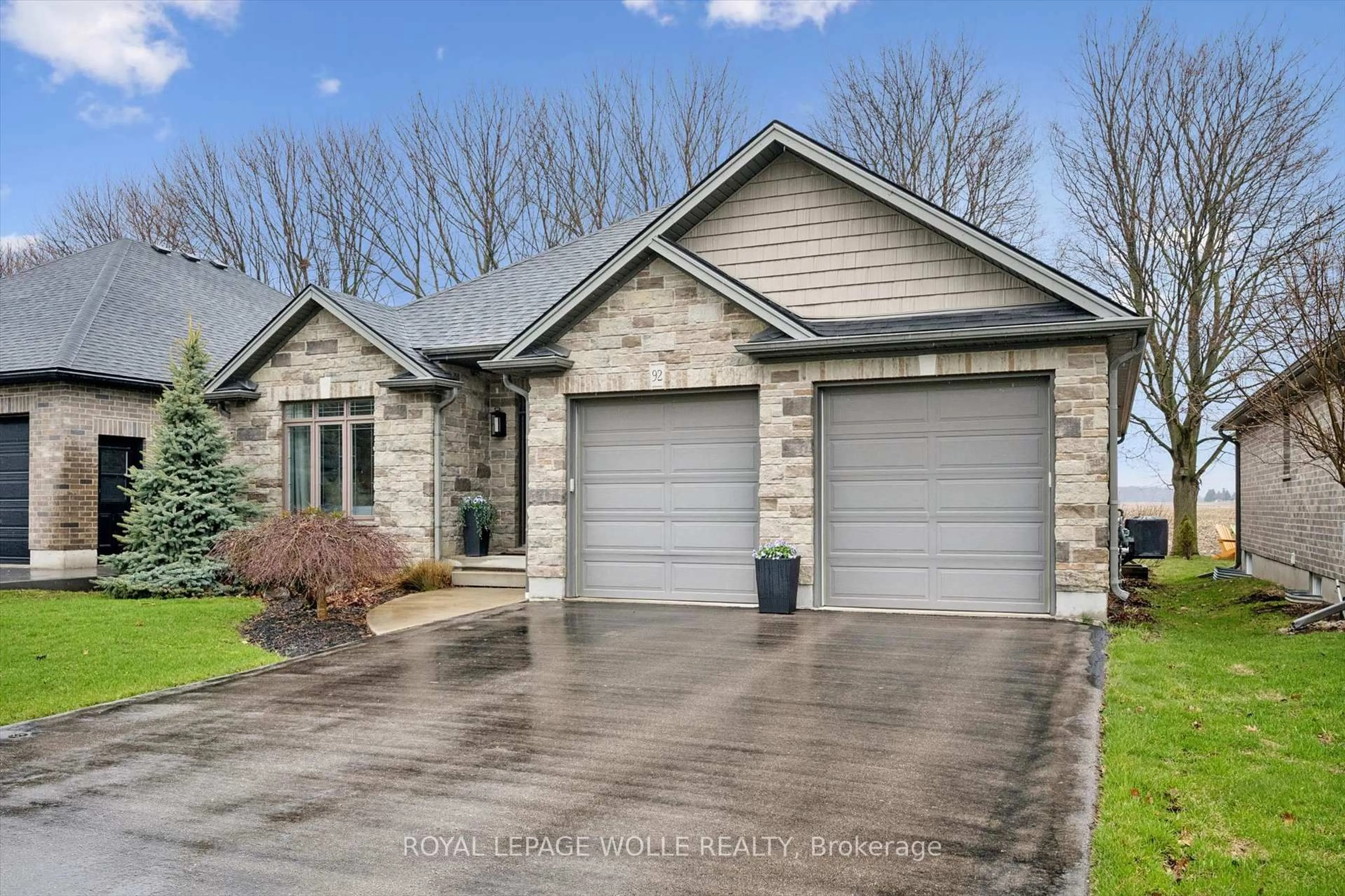 Home with brick exterior material, street for 92 Jacob St, East Zorra-Tavistock Ontario N0B 2R0