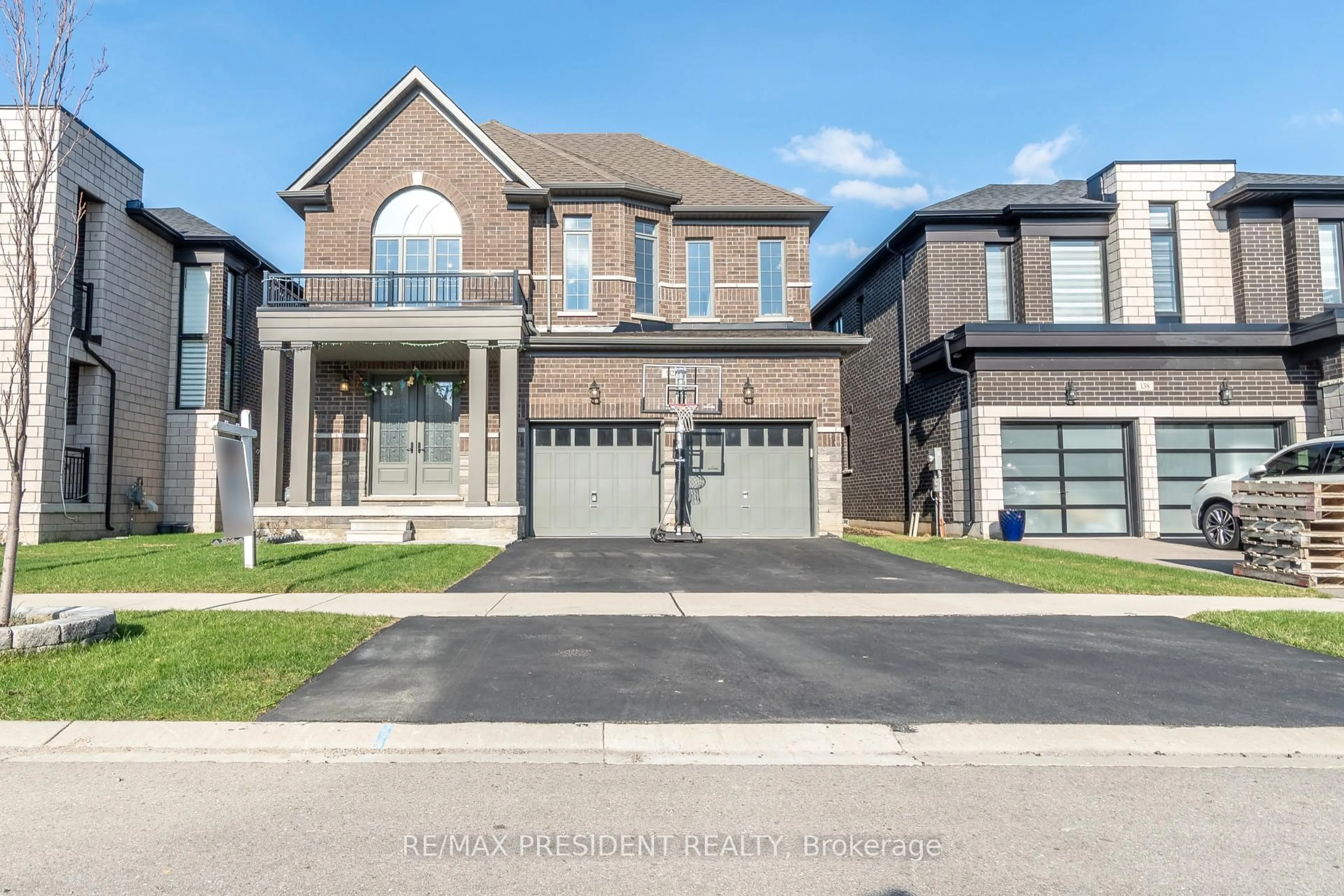 Home with brick exterior material, street for 142 Prince Charles Cres, Woodstock Ontario N4T 0N1