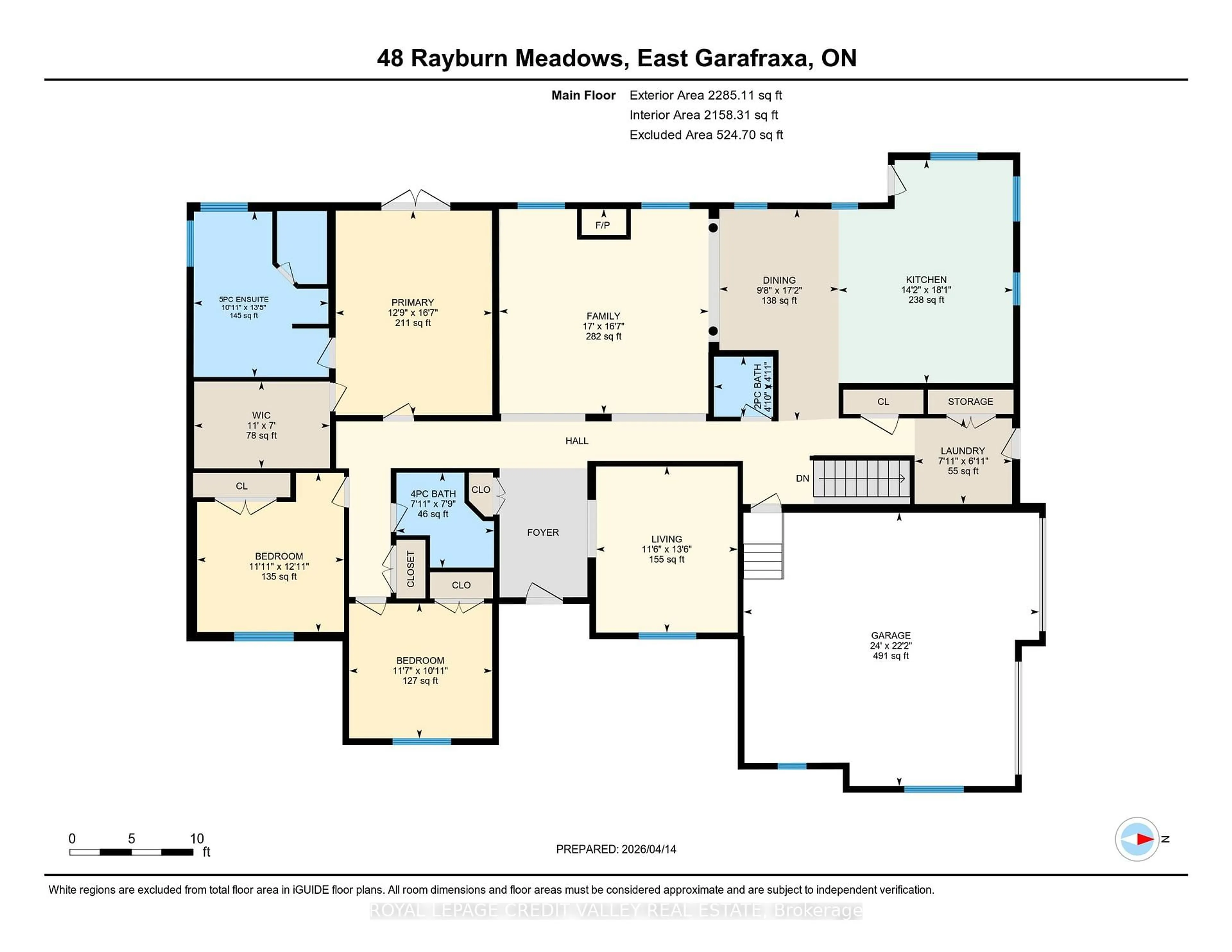 Floor plan for 48 Rayburn Meadows Rd, East Garafraxa Ontario L9W 7E7