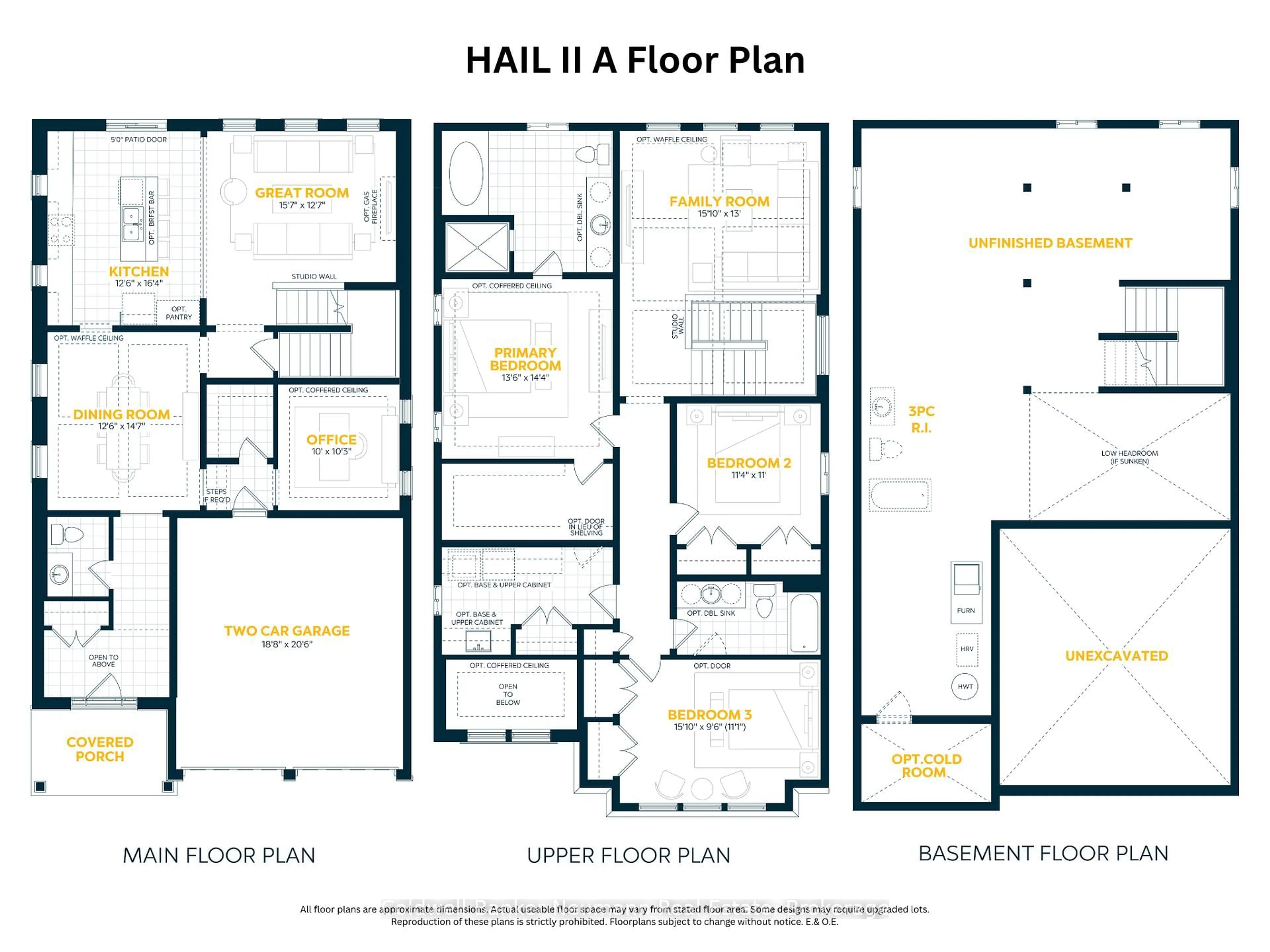 Floor plan for 48 Allegro Common, Cambridge Ontario N3C 1A5