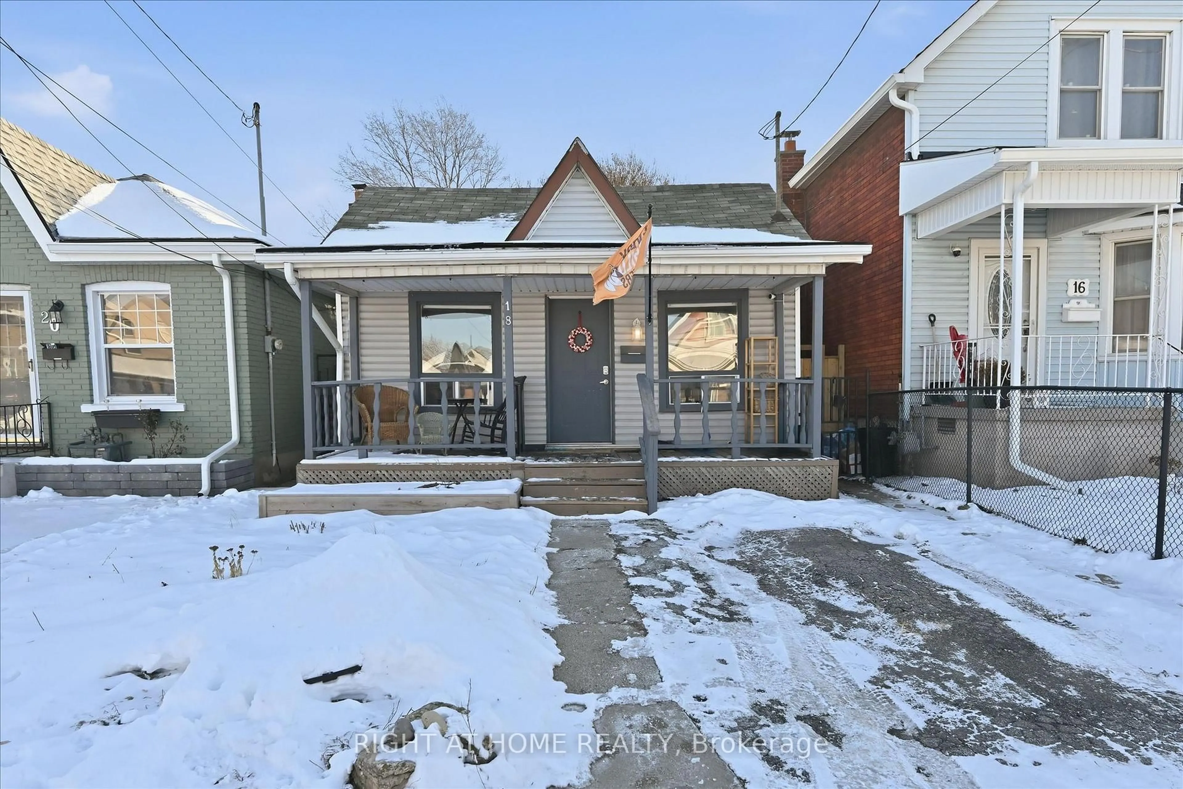 Patio, street for 18 Fraser Ave, Hamilton Ontario L8H 4G7