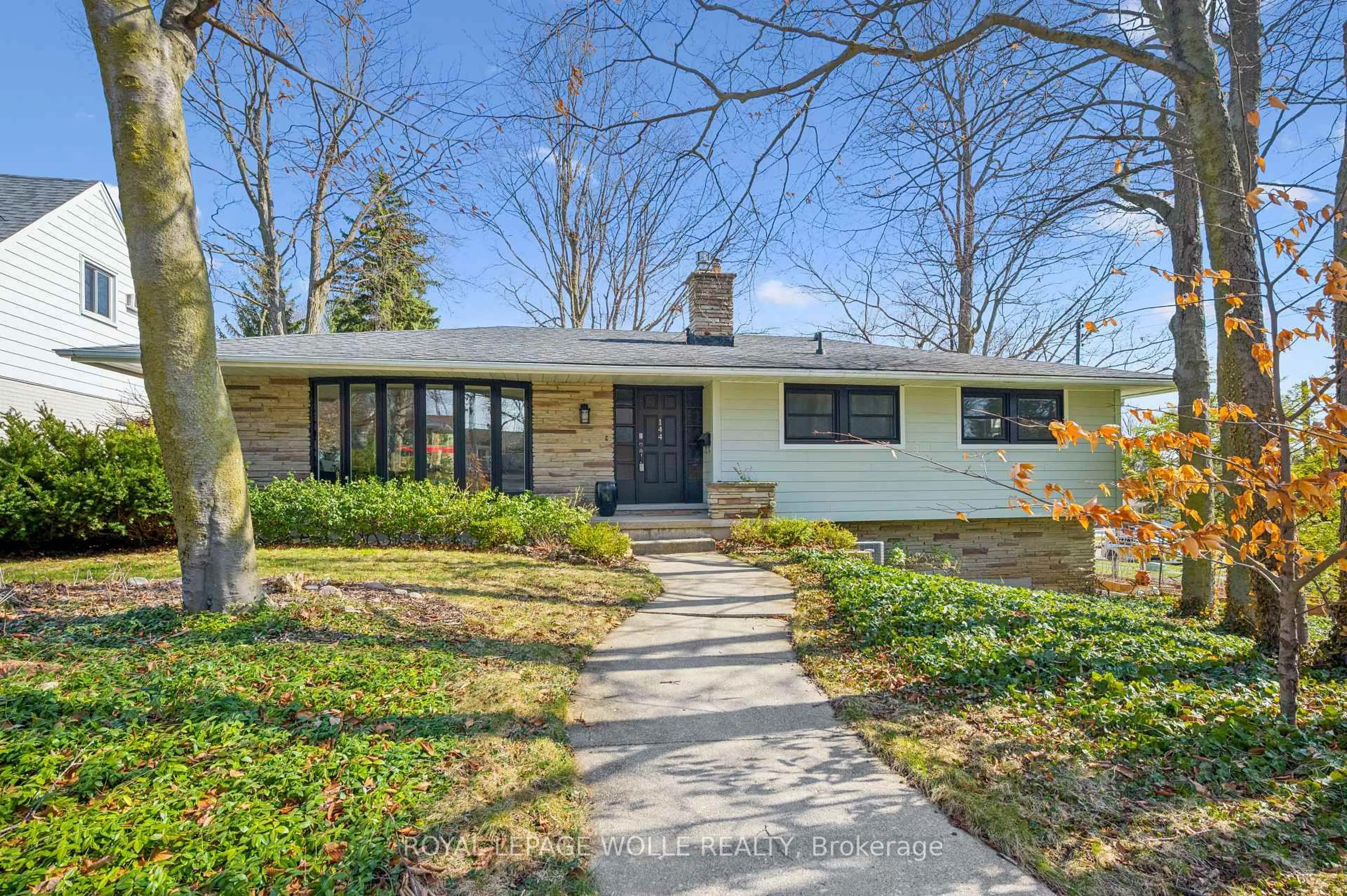 Home with brick exterior material, street for 144 Ripplewood Cres, Kitchener Ontario N2M 4R8