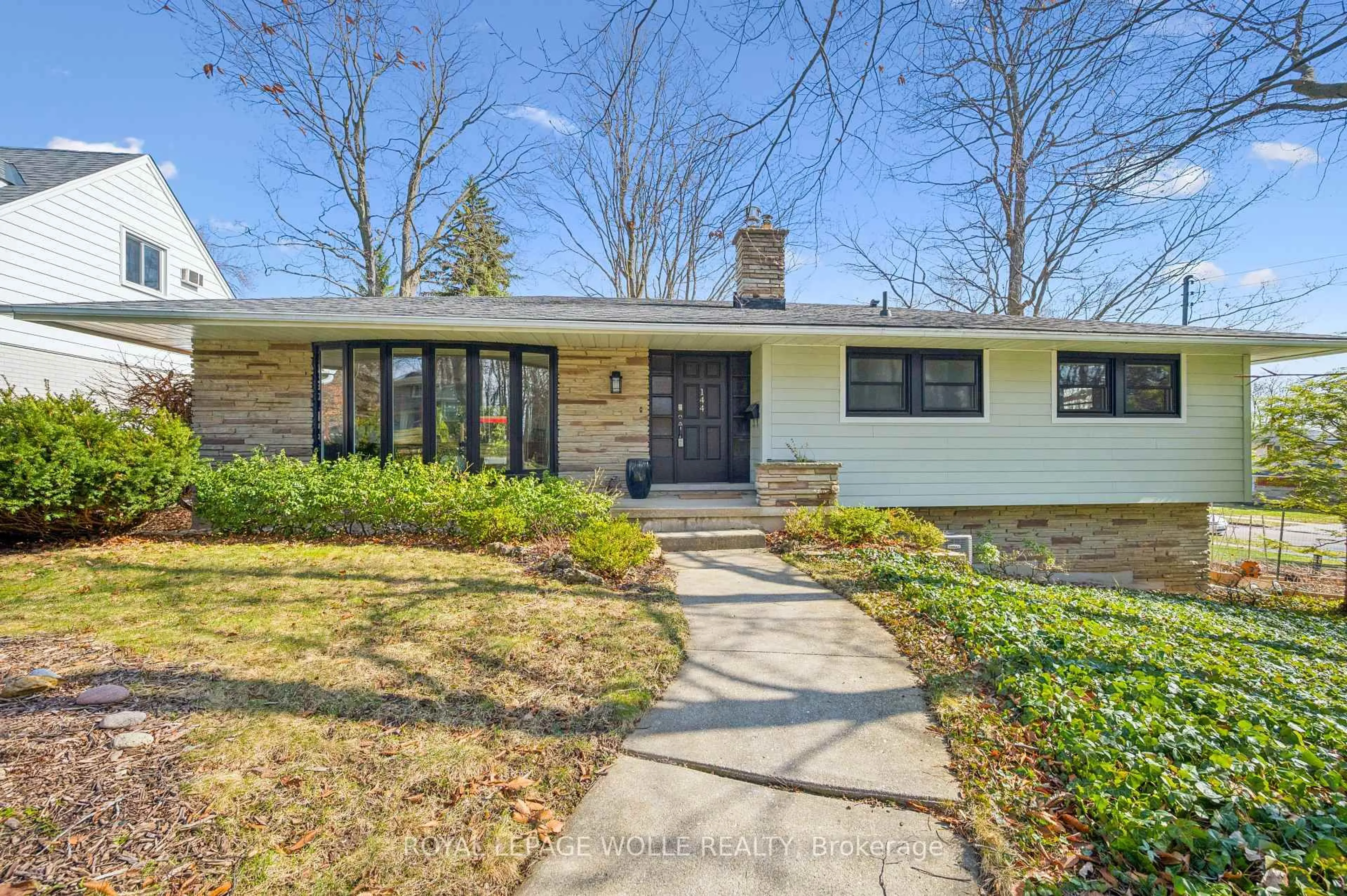 Home with brick exterior material, street for 144 Ripplewood Cres, Kitchener Ontario N2M 4R8