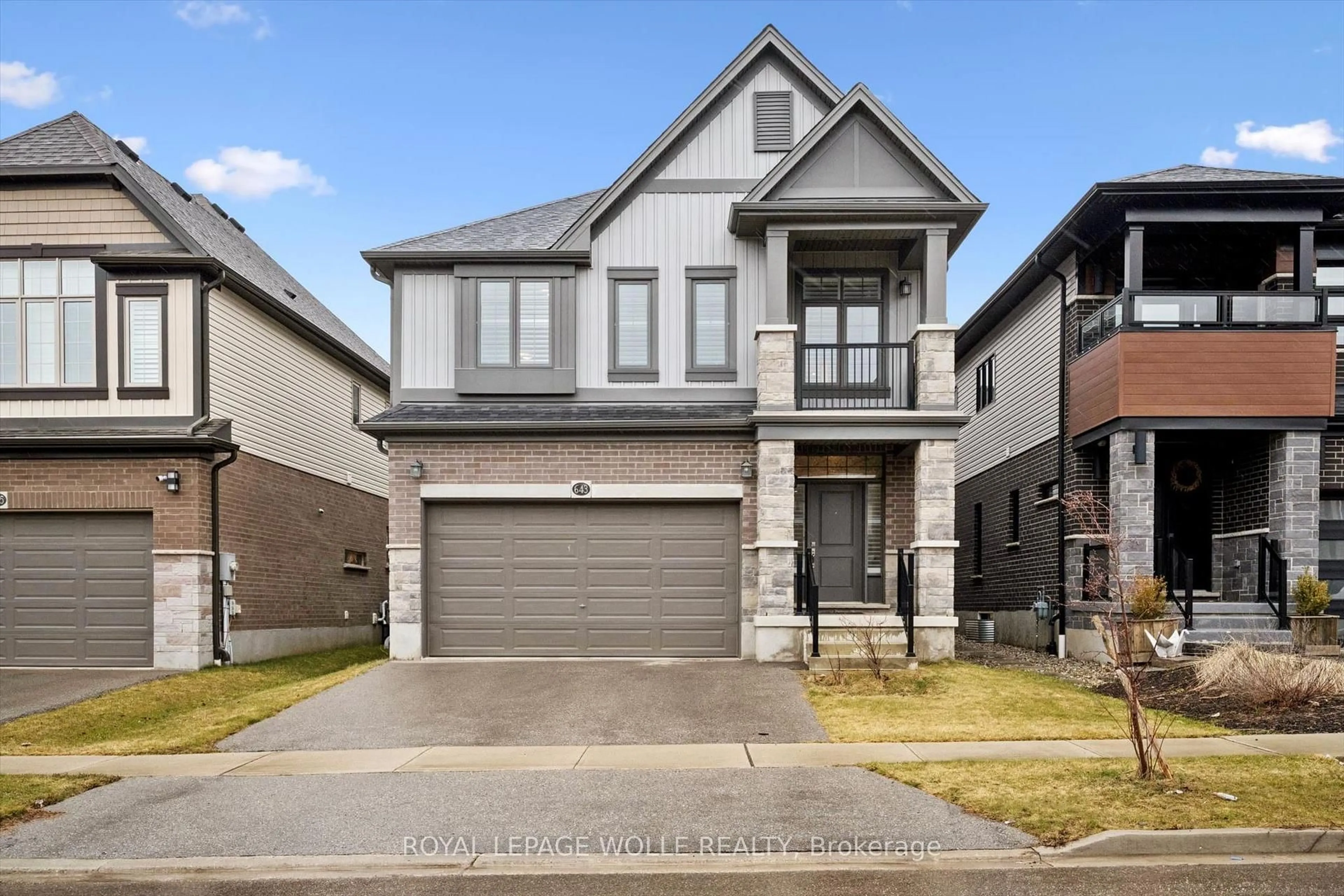 Home with brick exterior material, street for 643 Wild Rye St, Waterloo Ontario N2V 0G1
