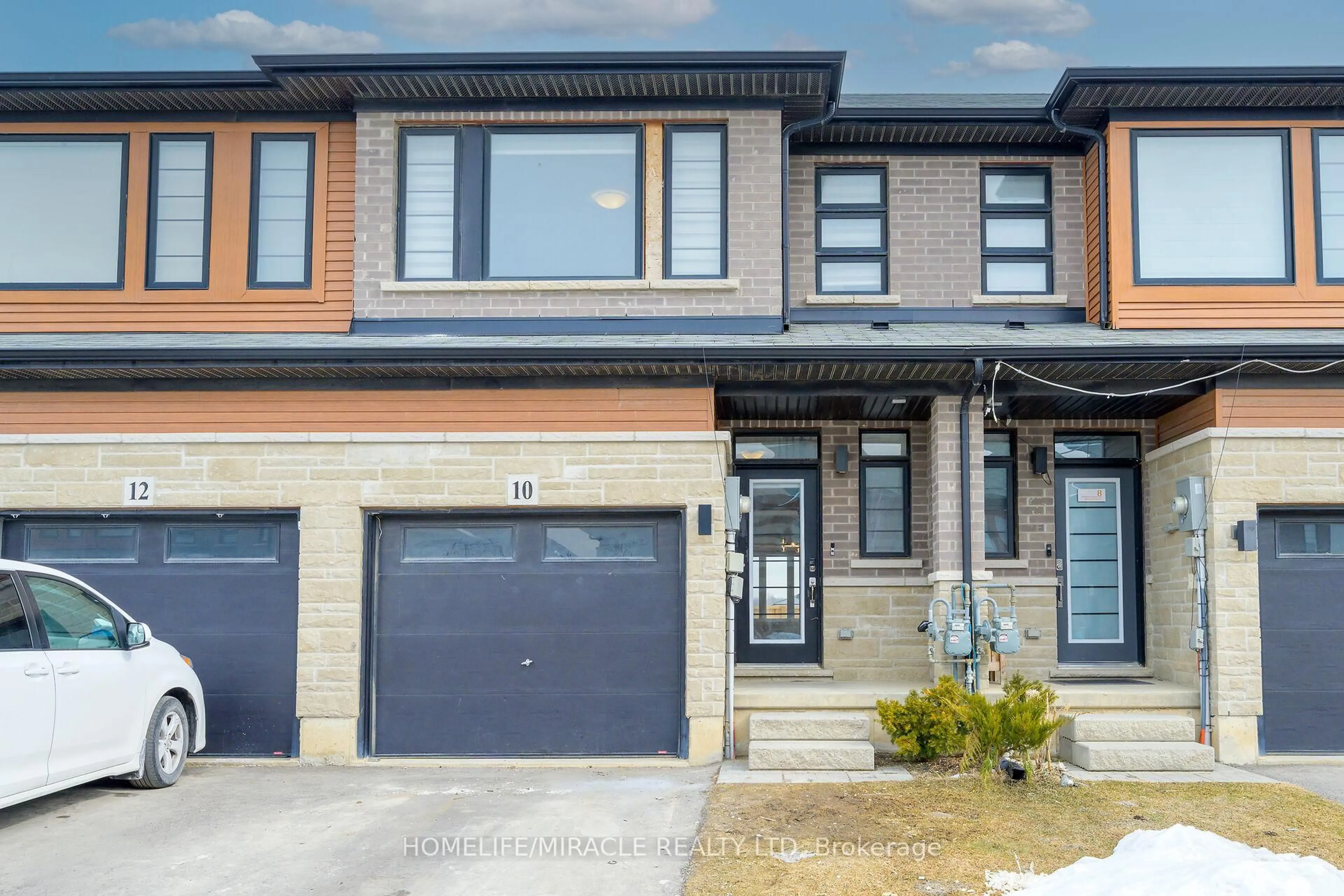 Home with brick exterior material, street for 10 June Callwood Way, Brantford Ontario N3T 0T7