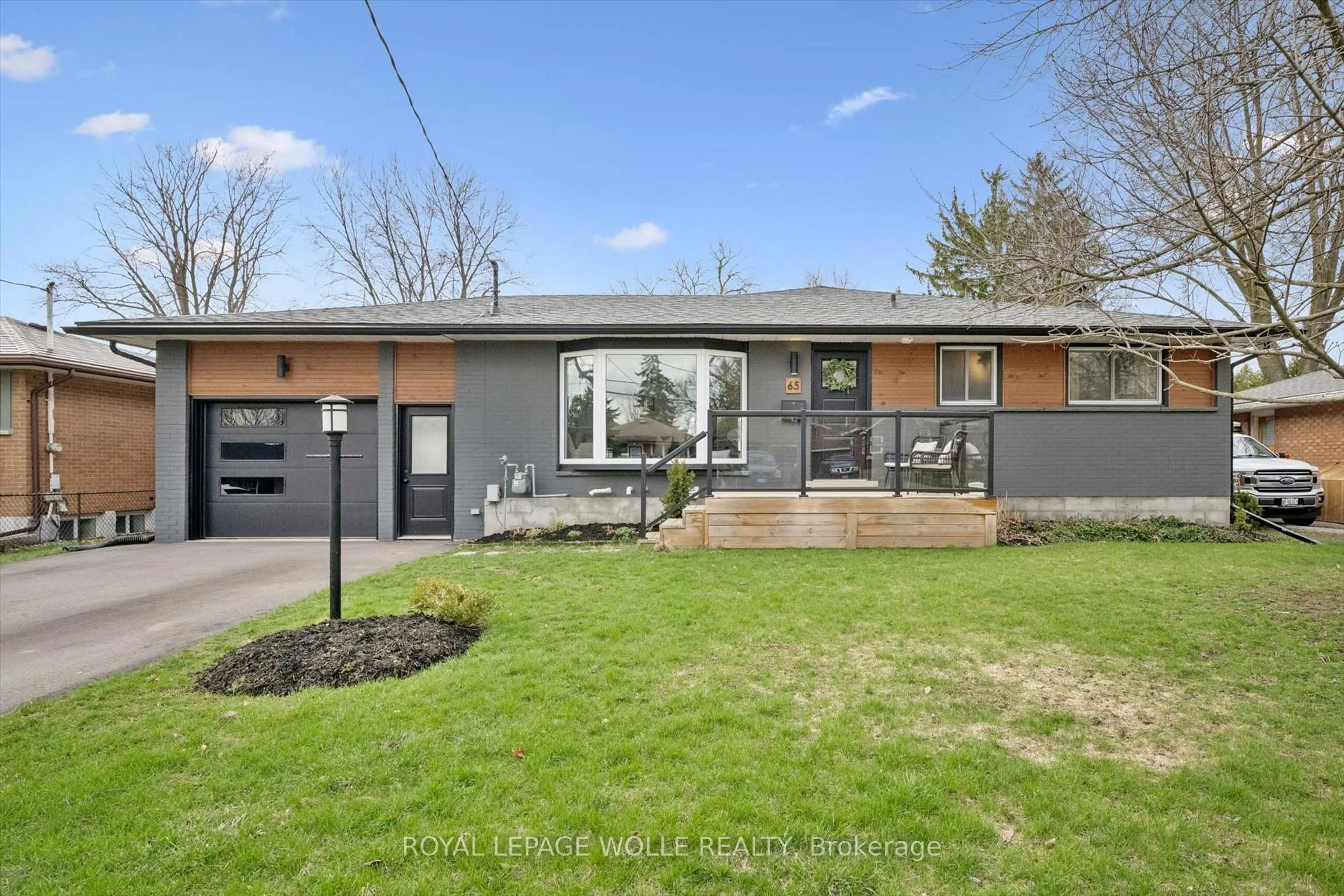 Home with brick exterior material, street for 65 Schweitzer St, Kitchener Ontario N2K 1B5