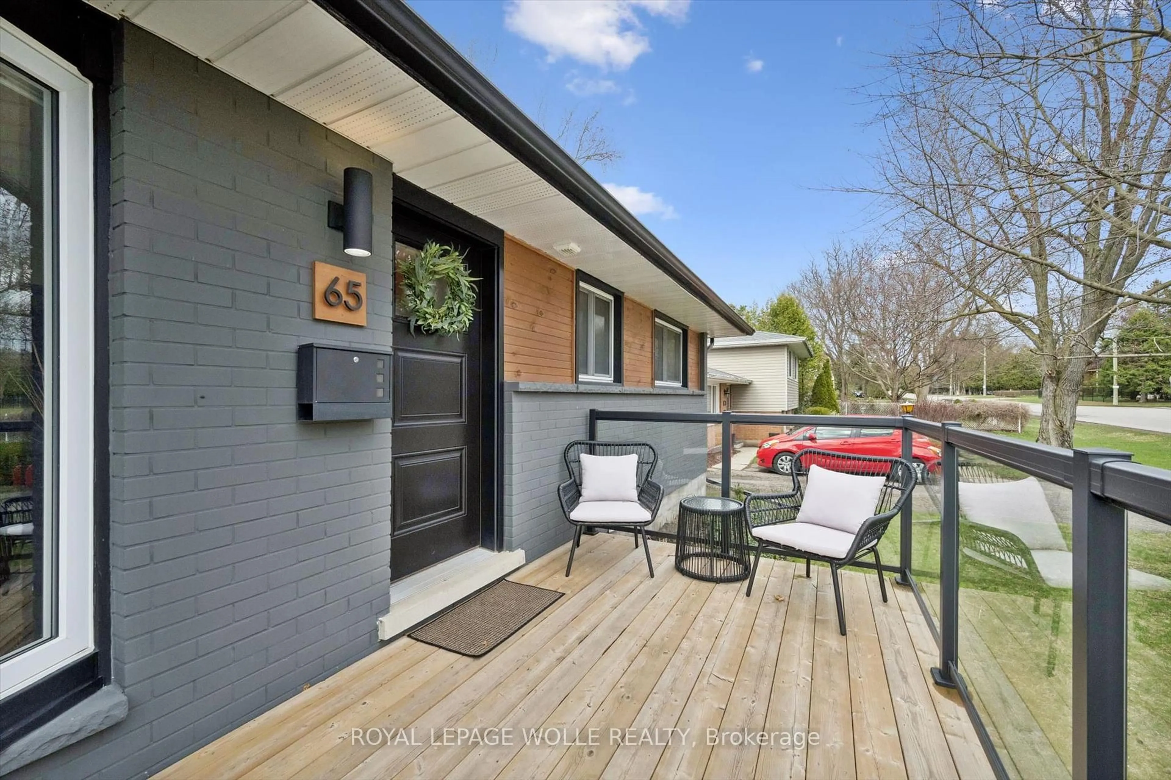Patio, street for 65 Schweitzer St, Kitchener Ontario N2K 1B5