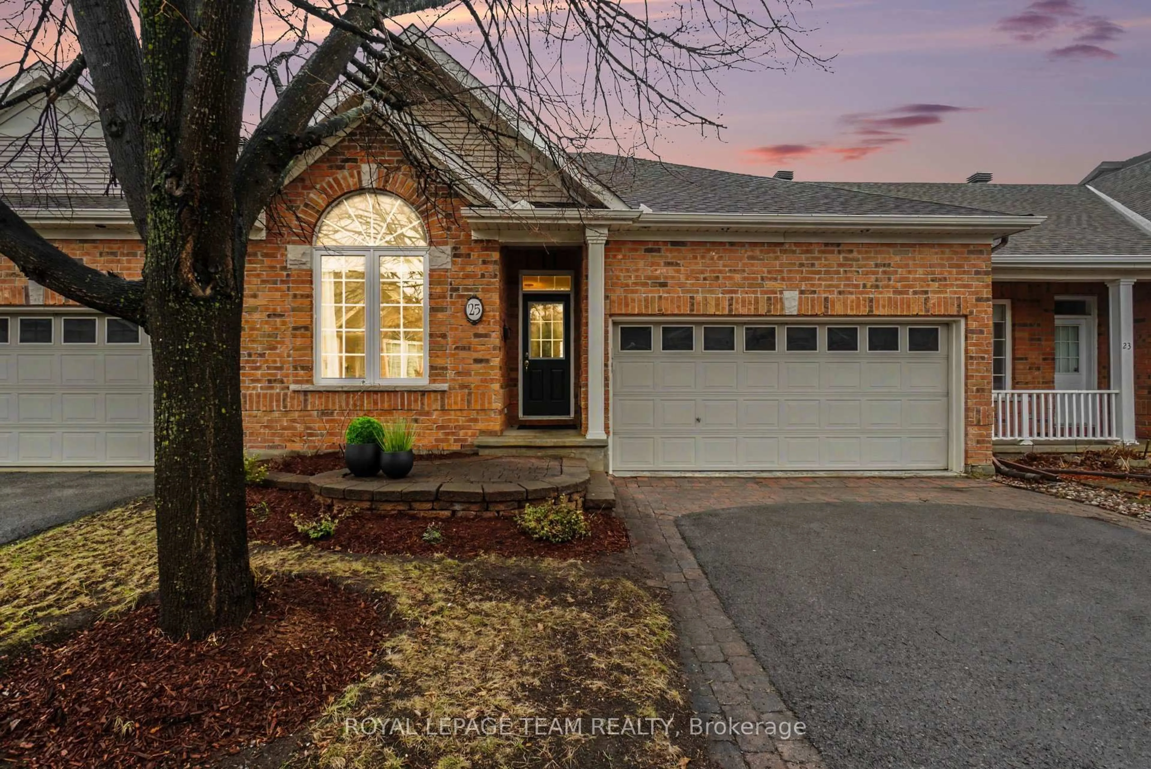 Home with brick exterior material, street for 25 Sawchuk Terr, Ottawa Ontario K2K 3H1