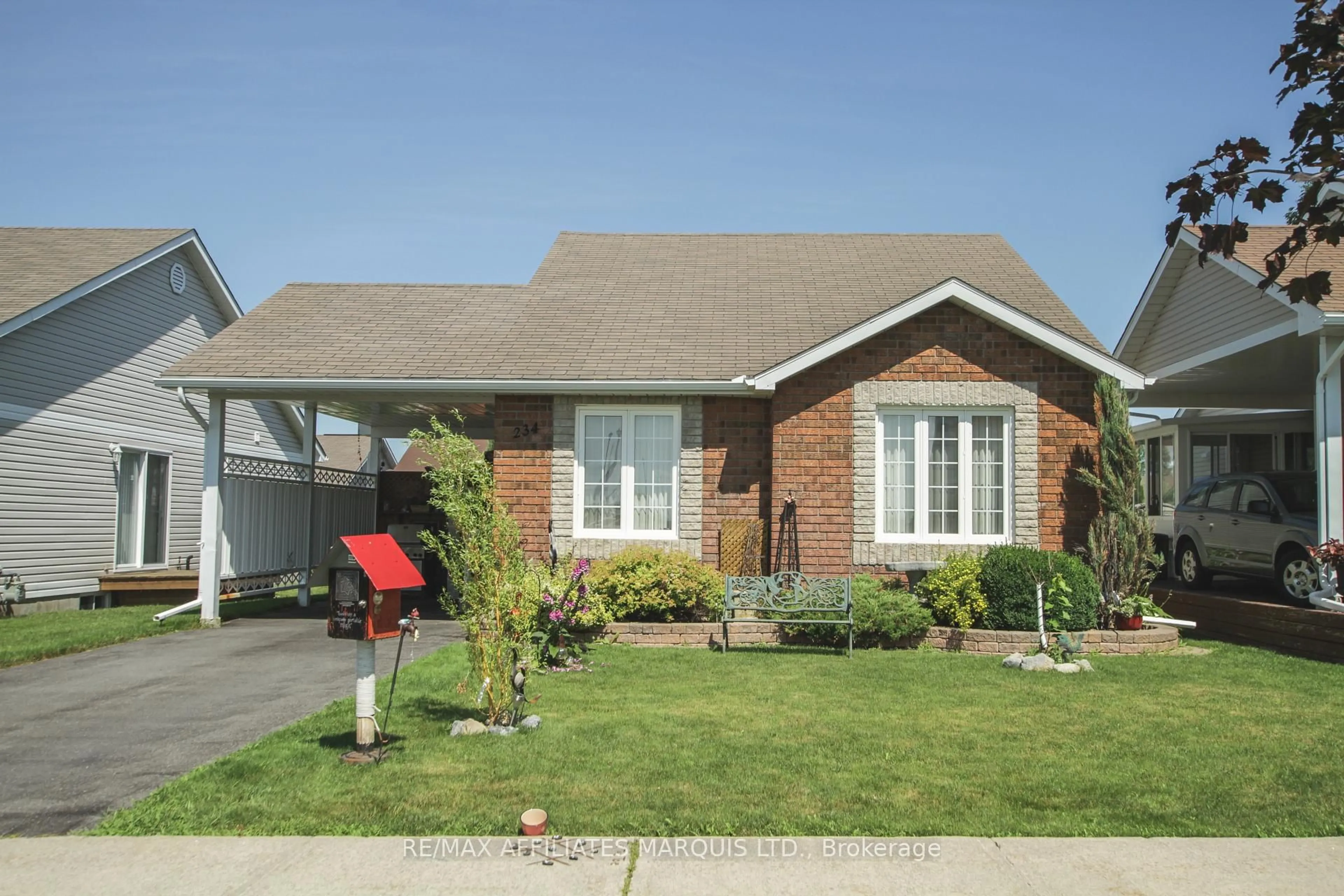 Home with brick exterior material, street for 234 Hemlock Cres, Cornwall Ontario K6H 7M2