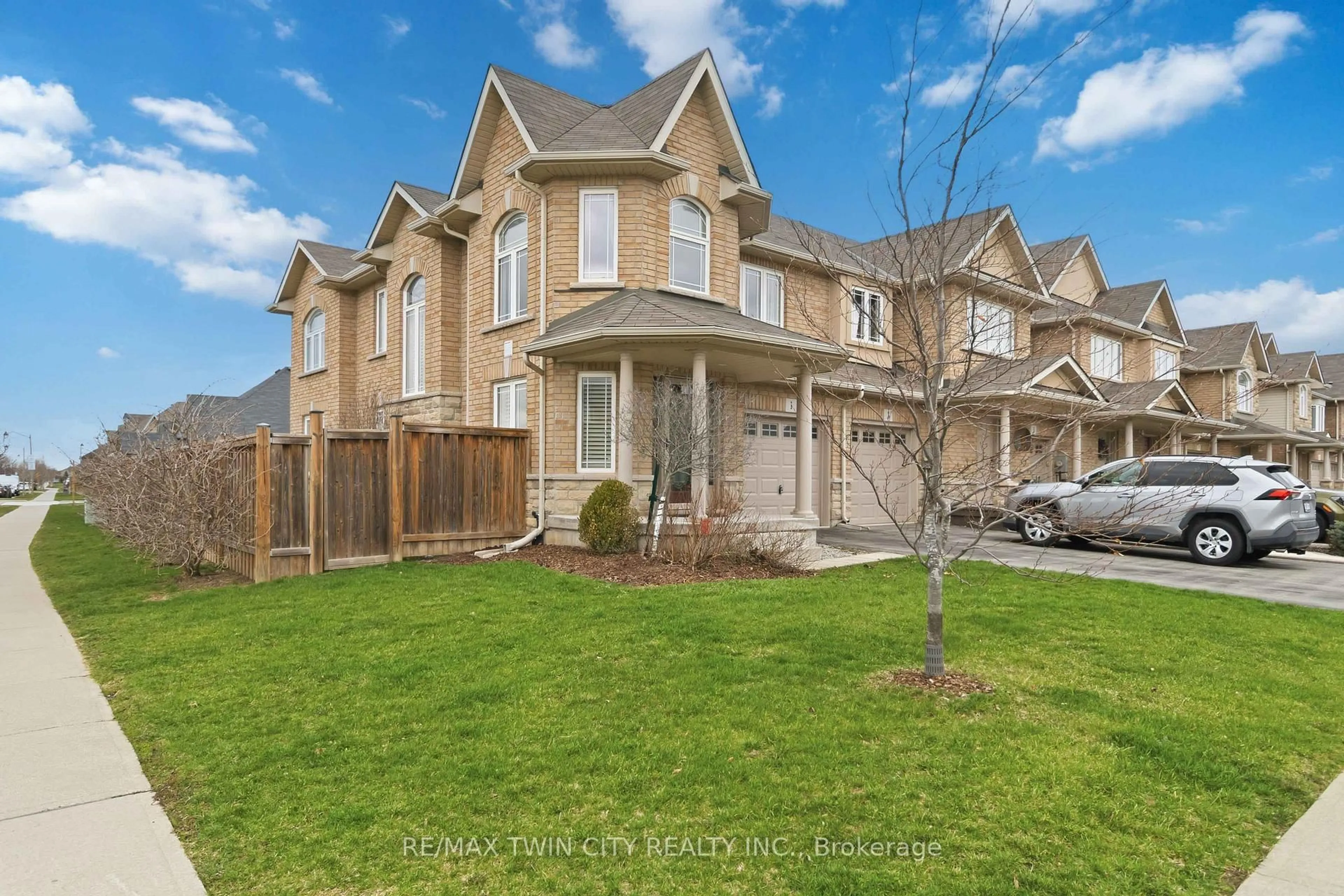 A pic from outside/outdoor area/front of a property/back of a property/a pic from drone, street for 1 Charleswood Cres, Hamilton Ontario L0R 1P0