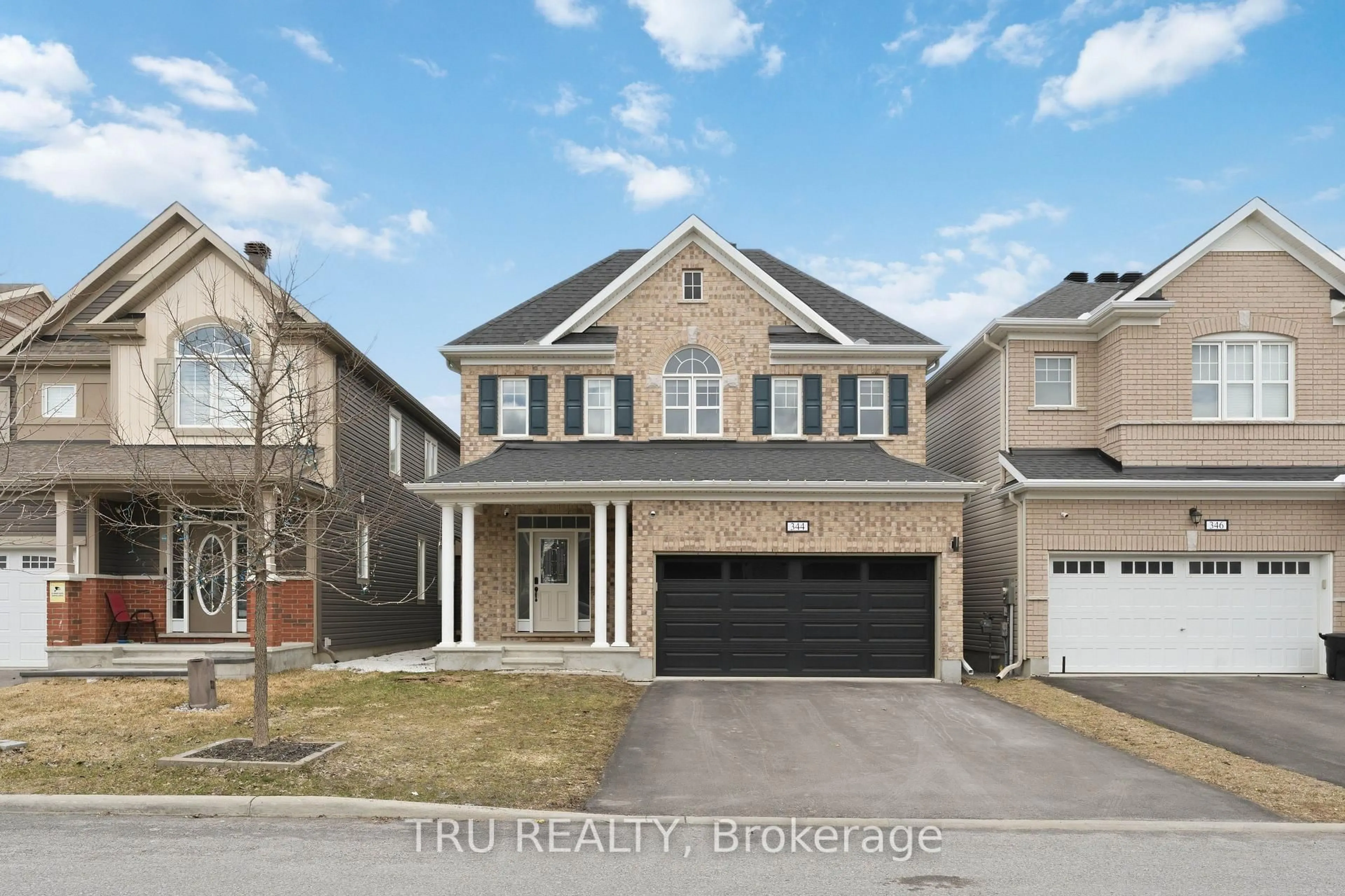 Home with brick exterior material, street for 344 Sweetclover Way, Ottawa Ontario K4A 1E6