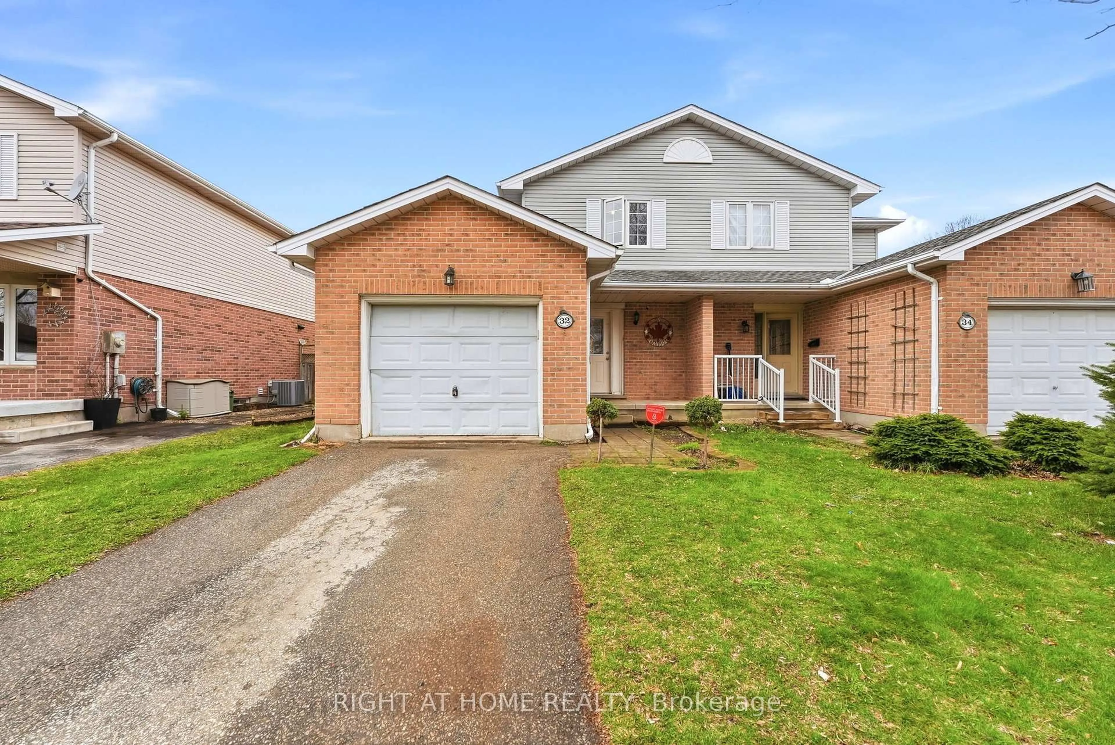 Home with brick exterior material, street for 32 Bowcott Cres, London East Ontario N5V 4W8
