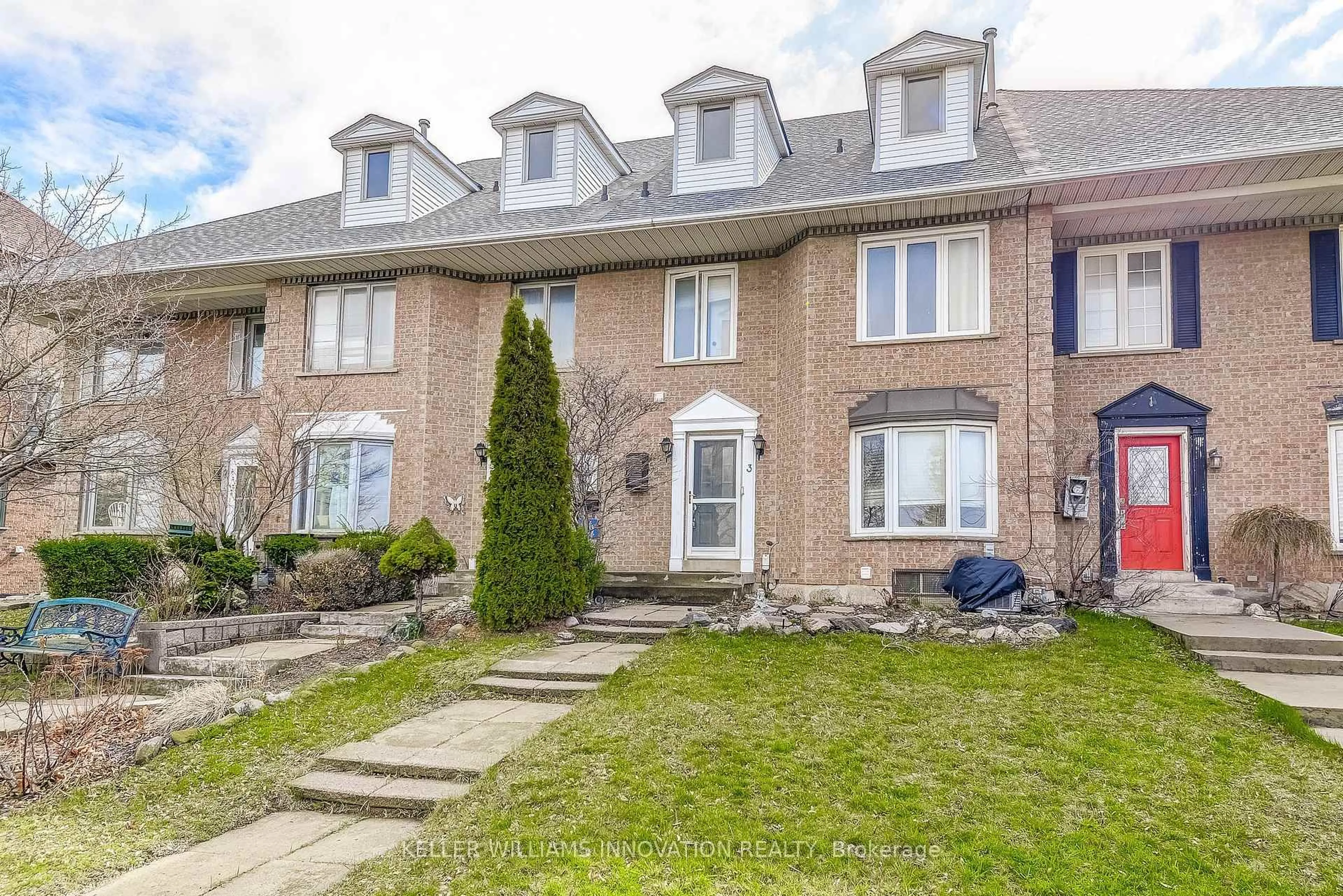 Home with brick exterior material, street for 3 Waterford Cres, Hamilton Ontario L8E 4Z8