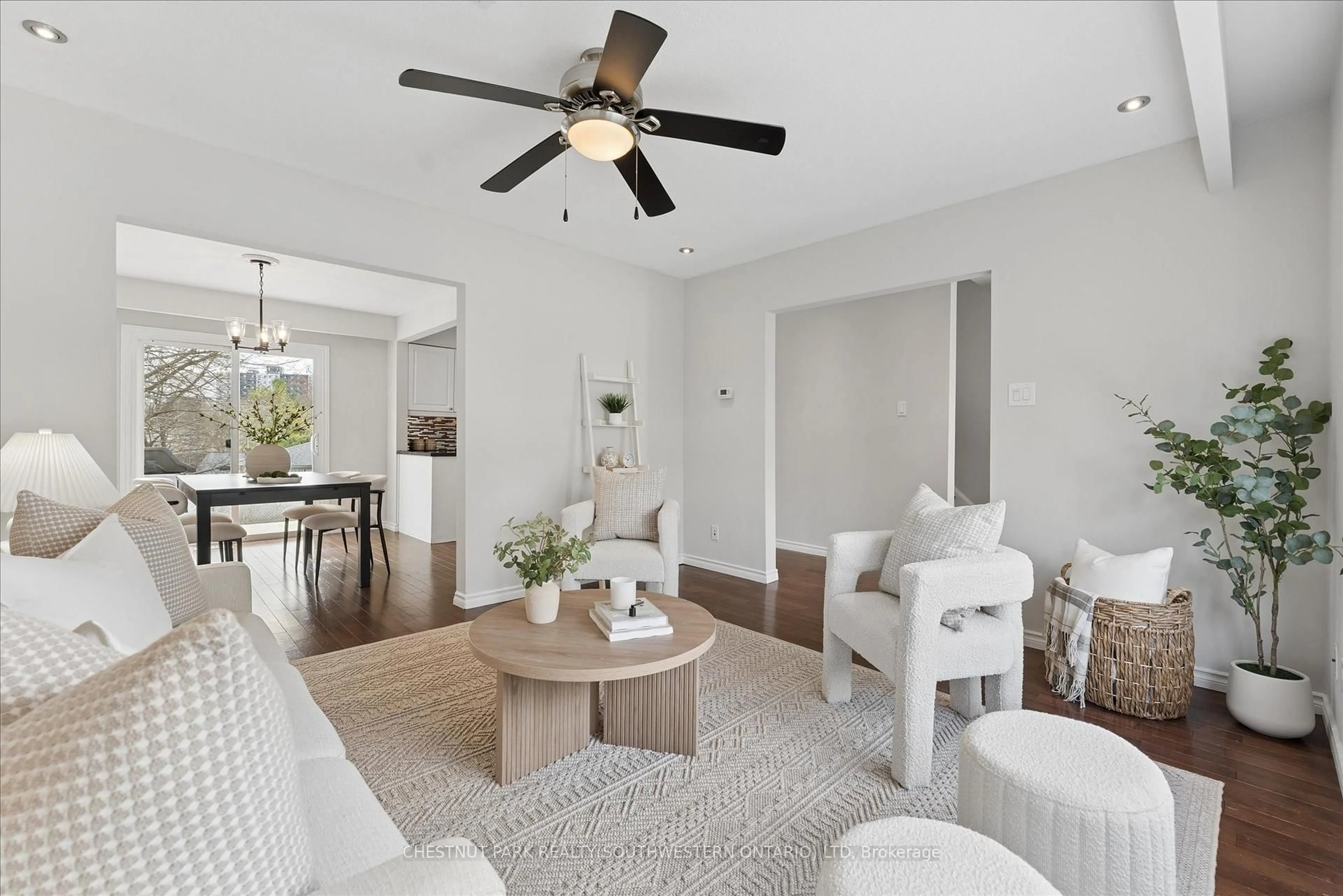 Living room with furniture, unknown for 168 Green Valley Dr, Kitchener Ontario N2P 1C4