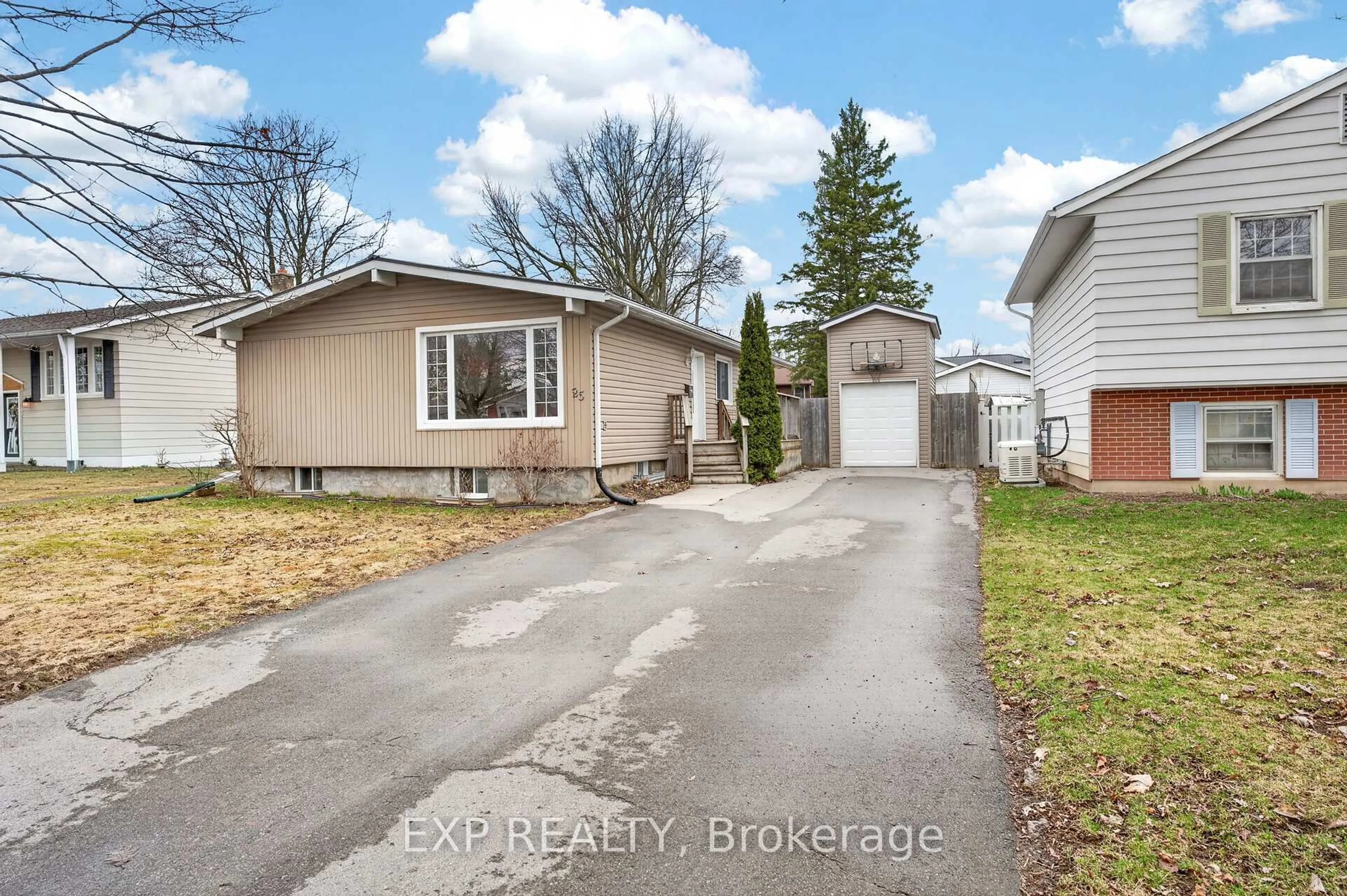 A pic from outside/outdoor area/front of a property/back of a property/a pic from drone, street for 25 Mcquade Dr, Quinte West Ontario K8V 2G2