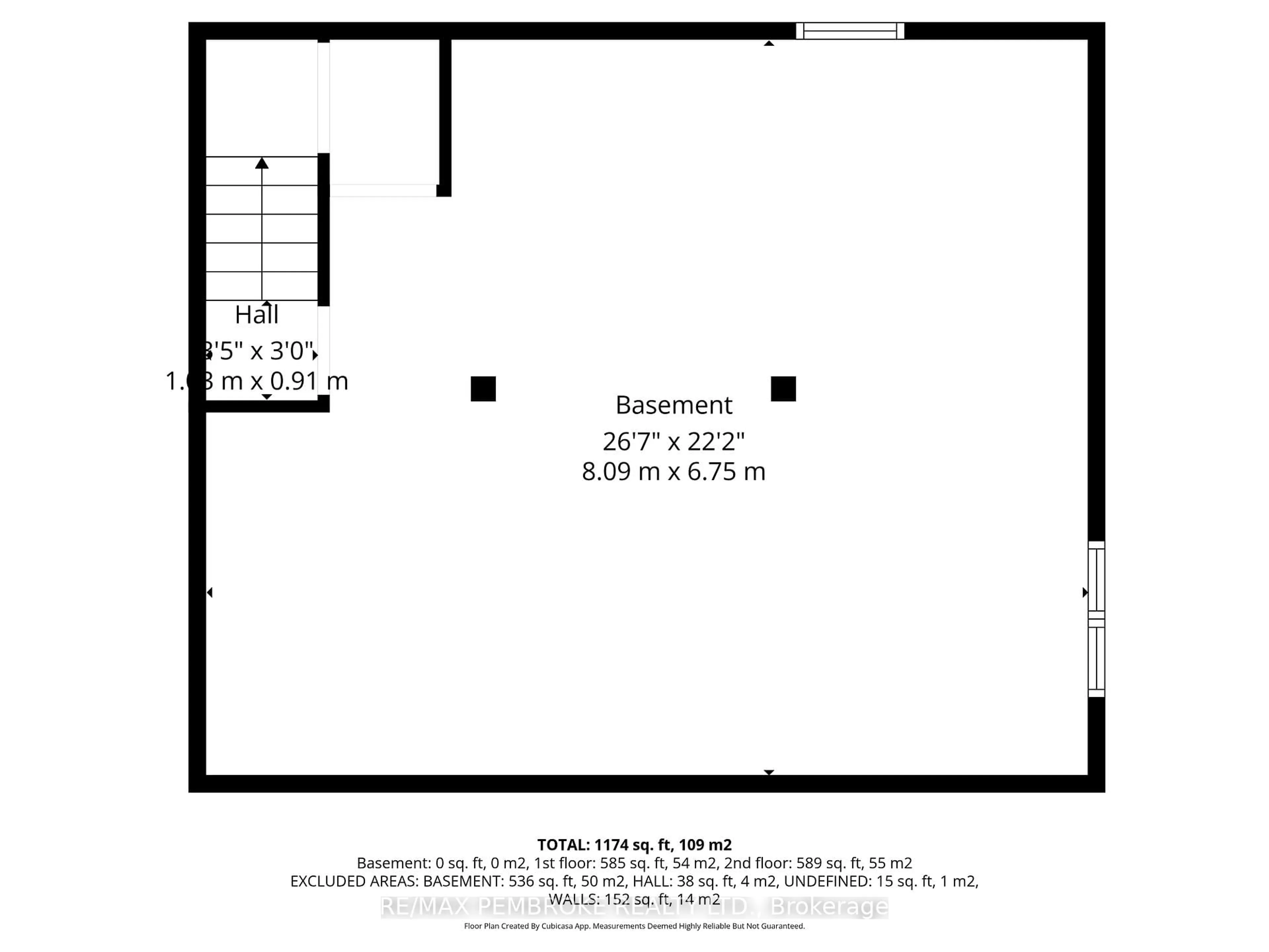 Floor plan for 98 Birch St, Deep River Ontario K0J 1P0