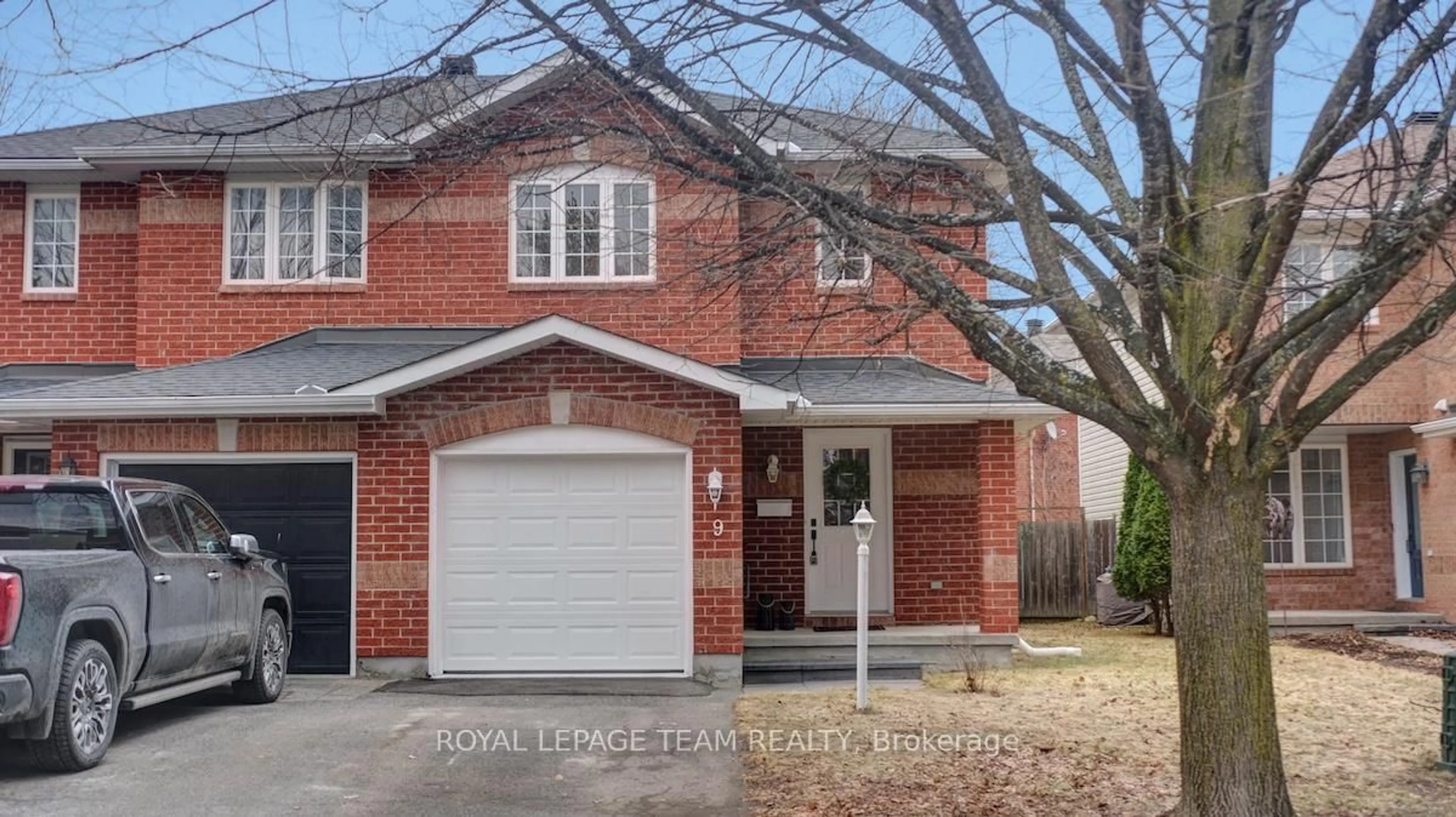 Home with brick exterior material, street for 9 BOULDER Way, Ottawa Ontario K2J 4R7