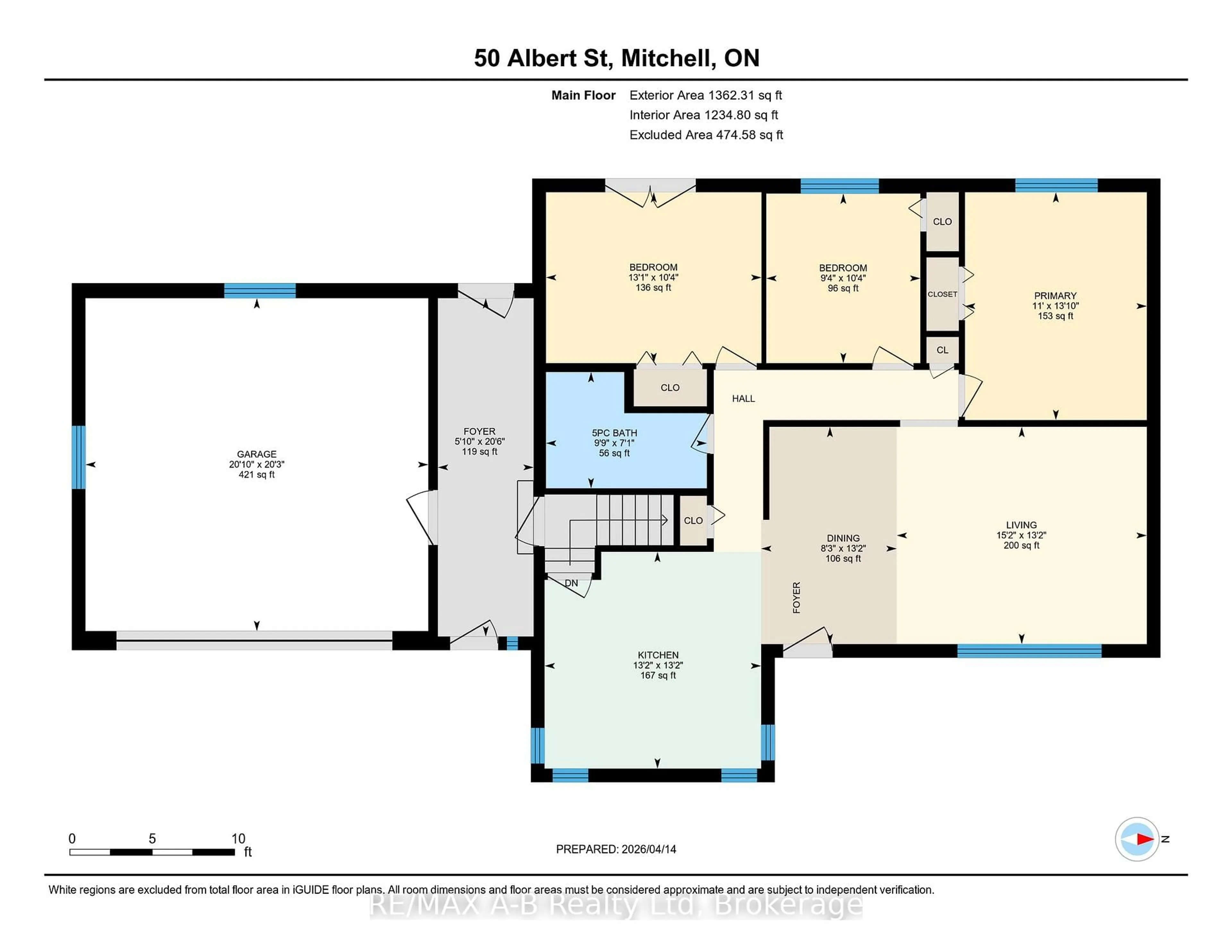 Floor plan for 50 Albert St, West Perth Ontario N0K 1N0
