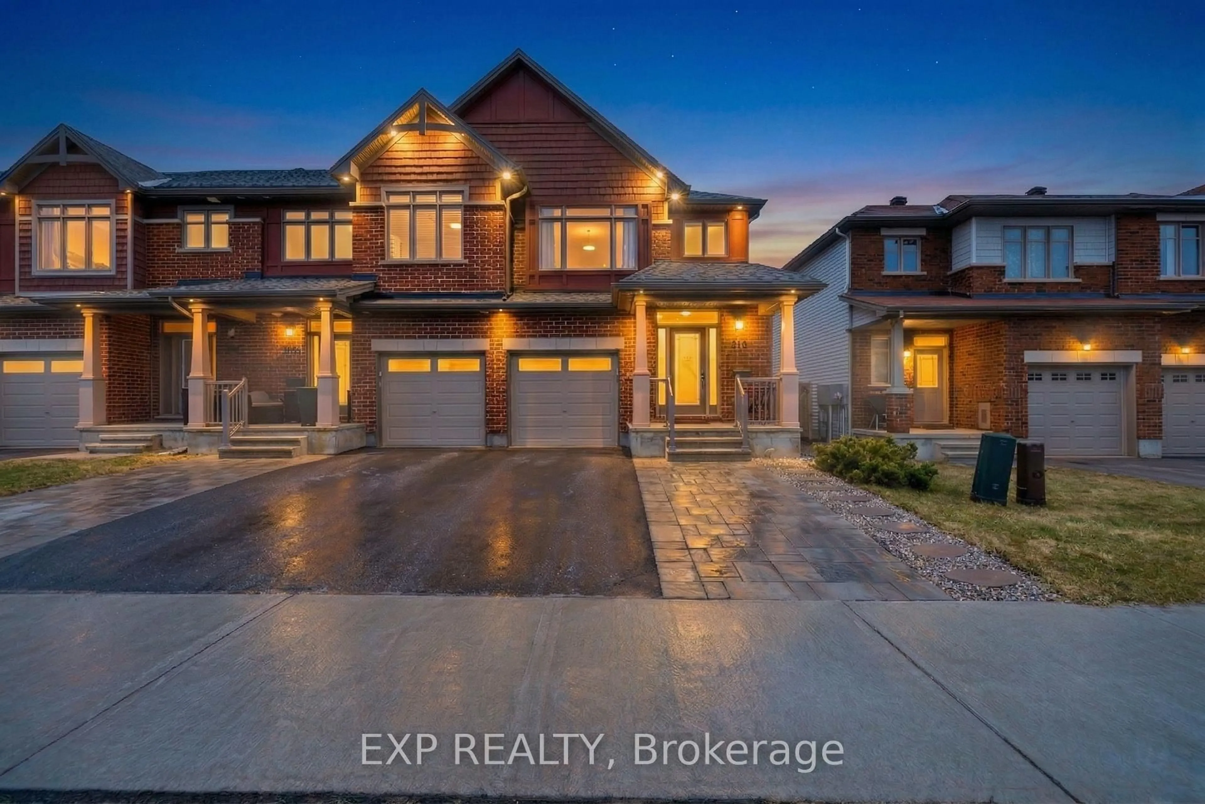 A pic from outside/outdoor area/front of a property/back of a property/a pic from drone, street for 710 Brian Good Ave, Ottawa Ontario K4M 0C1