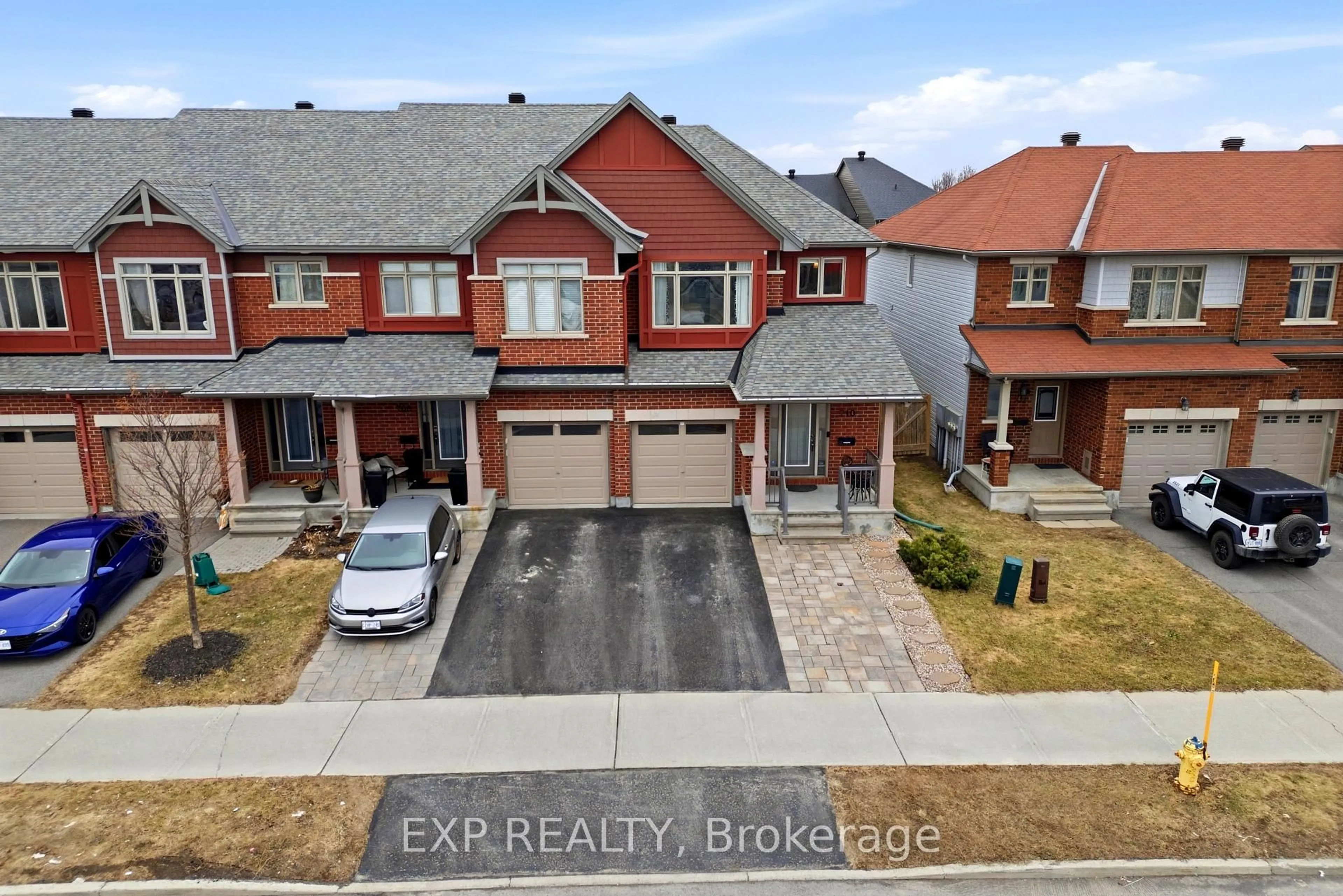 A pic from outside/outdoor area/front of a property/back of a property/a pic from drone, street for 710 Brian Good Ave, Ottawa Ontario K4M 0C1