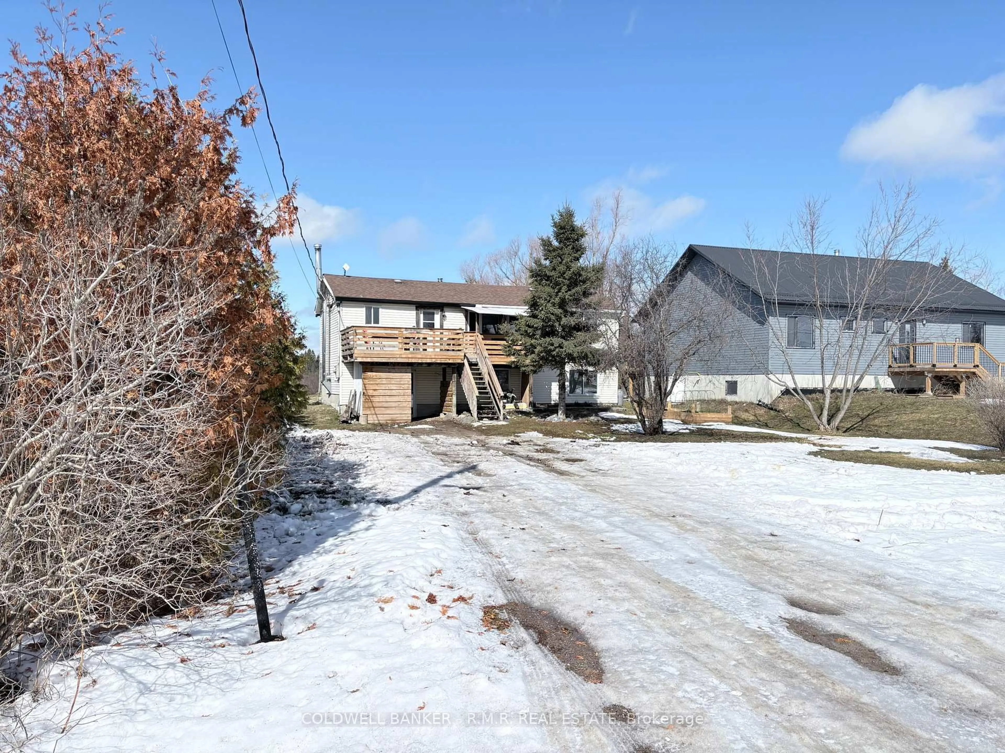 A pic from outside/outdoor area/front of a property/back of a property/a pic from drone, street for 268 McGuire Beach Rd, Kawartha Lakes Ontario K0M 2B0