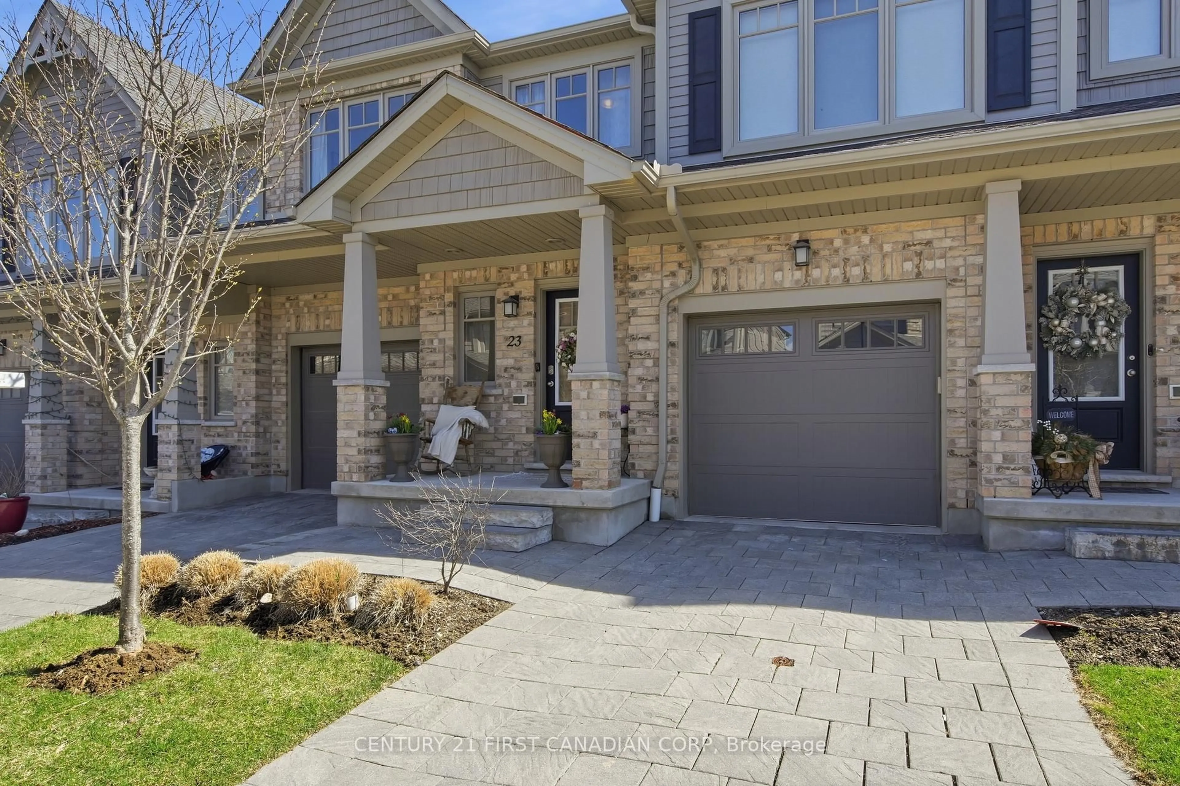 Home with brick exterior material, street for 2491 Tokala Tr #23, London North Ontario N6G 0X1