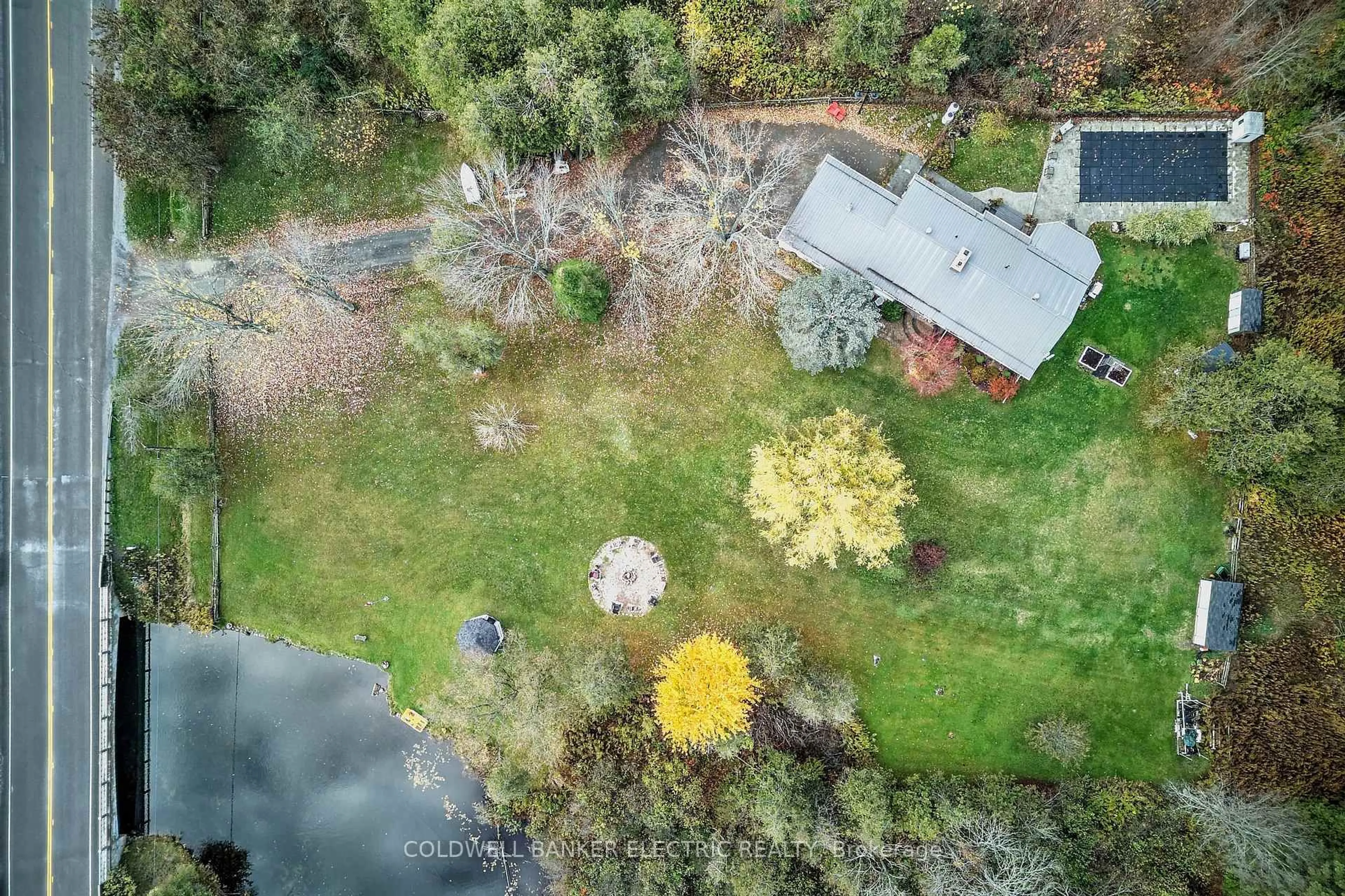 A pic from outside/outdoor area/front of a property/back of a property/a pic from drone, unknown for 544 County 8 Rd, Douro-Dummer Ontario K0L 2B0