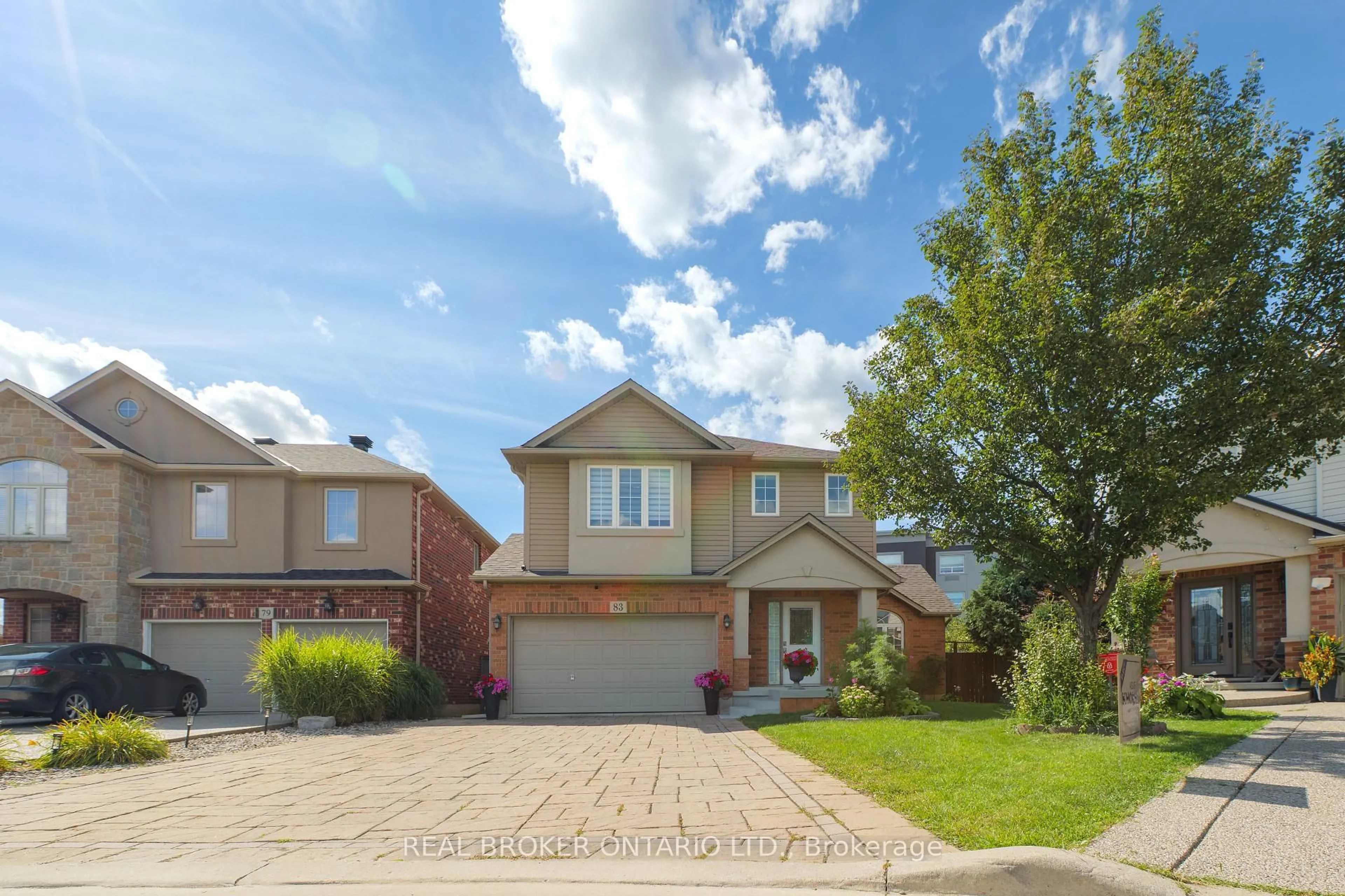 Home with brick exterior material, street for 83 Benedict Pl, Hamilton Ontario L9A 0A4