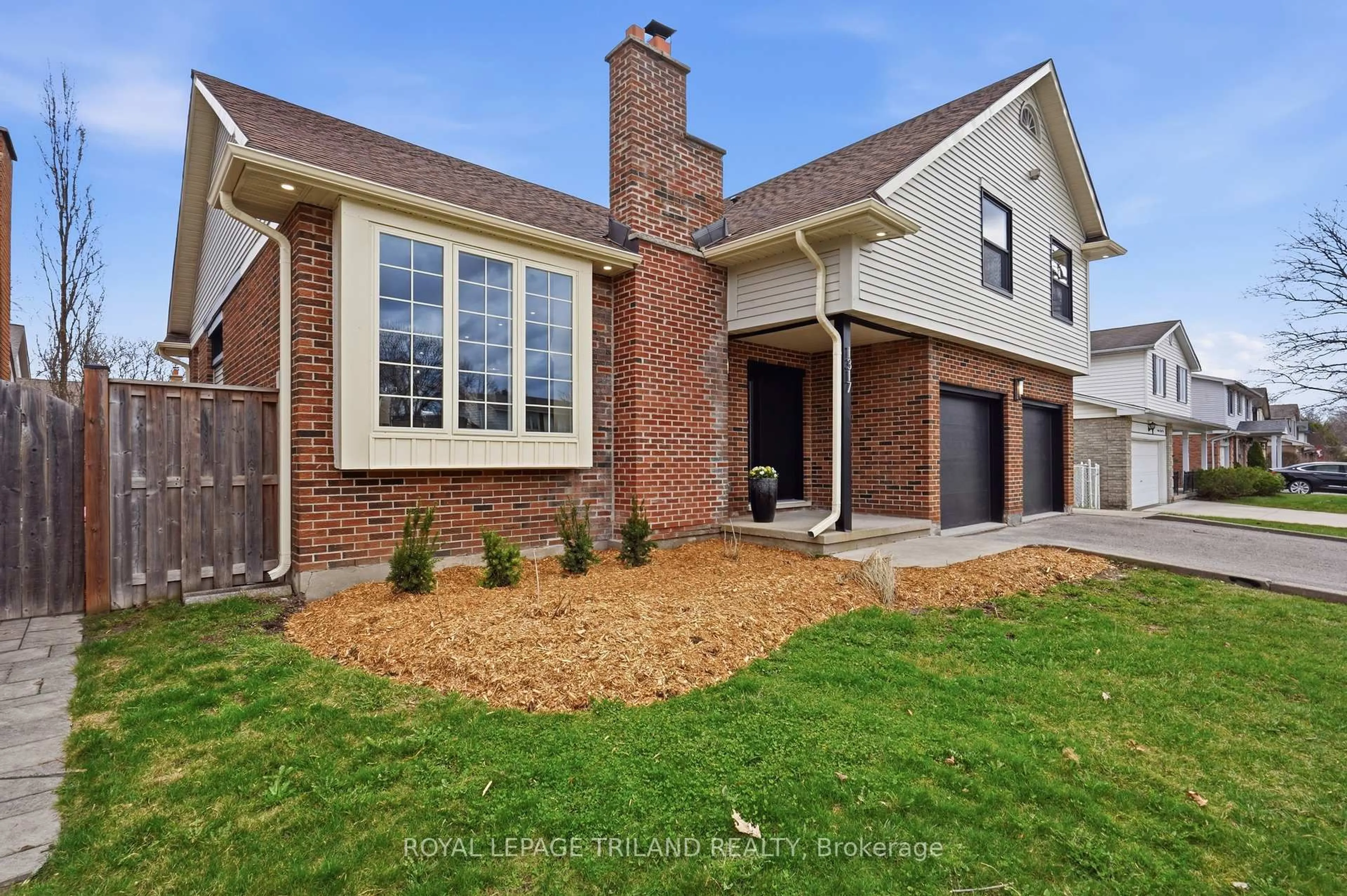 Home with brick exterior material, street for 1317 Hastings Dr, London North Ontario N5X 2J1