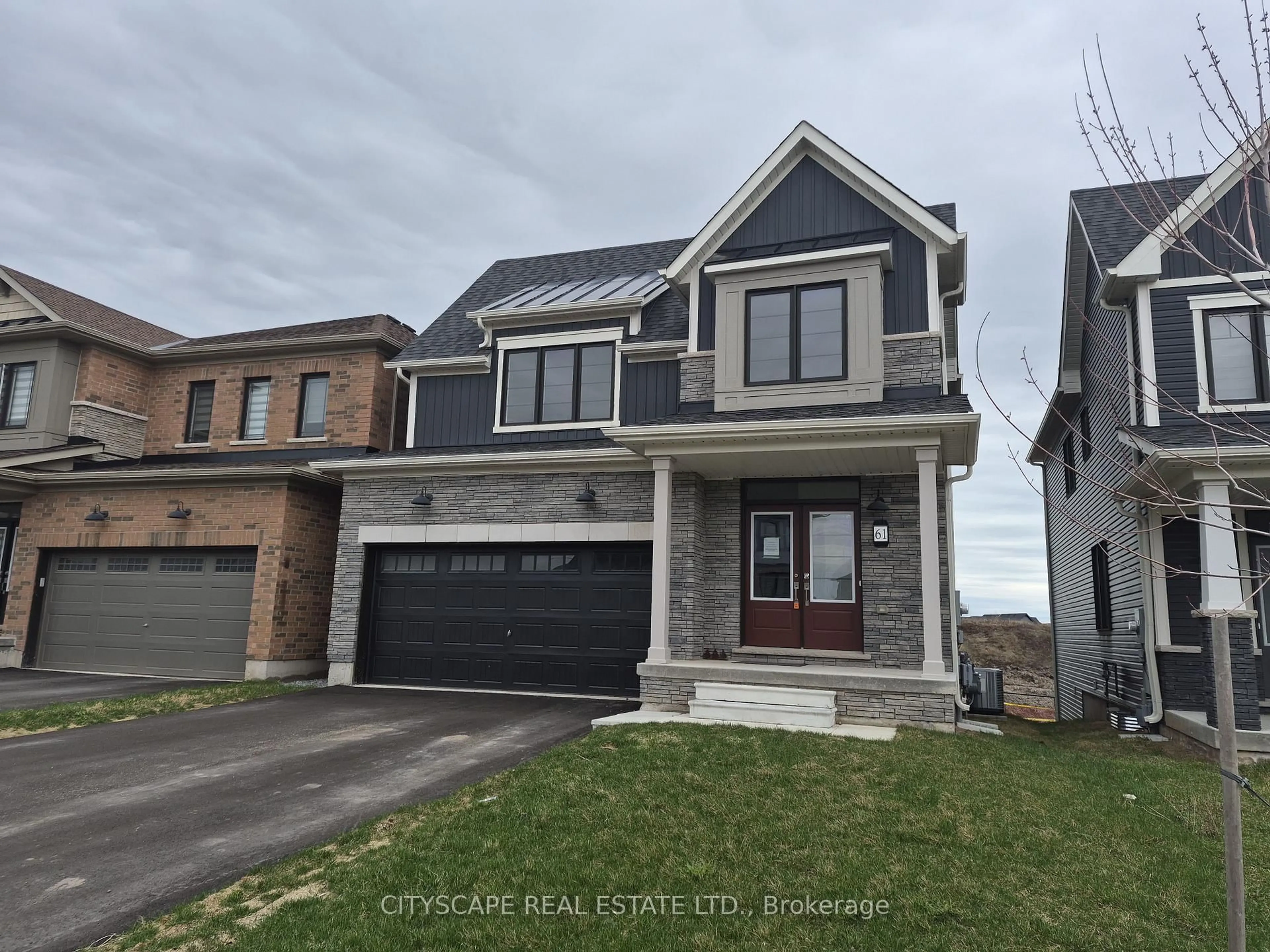 Home with brick exterior material, street for 61 Starboard Cres, Welland Ontario L3B 0M7