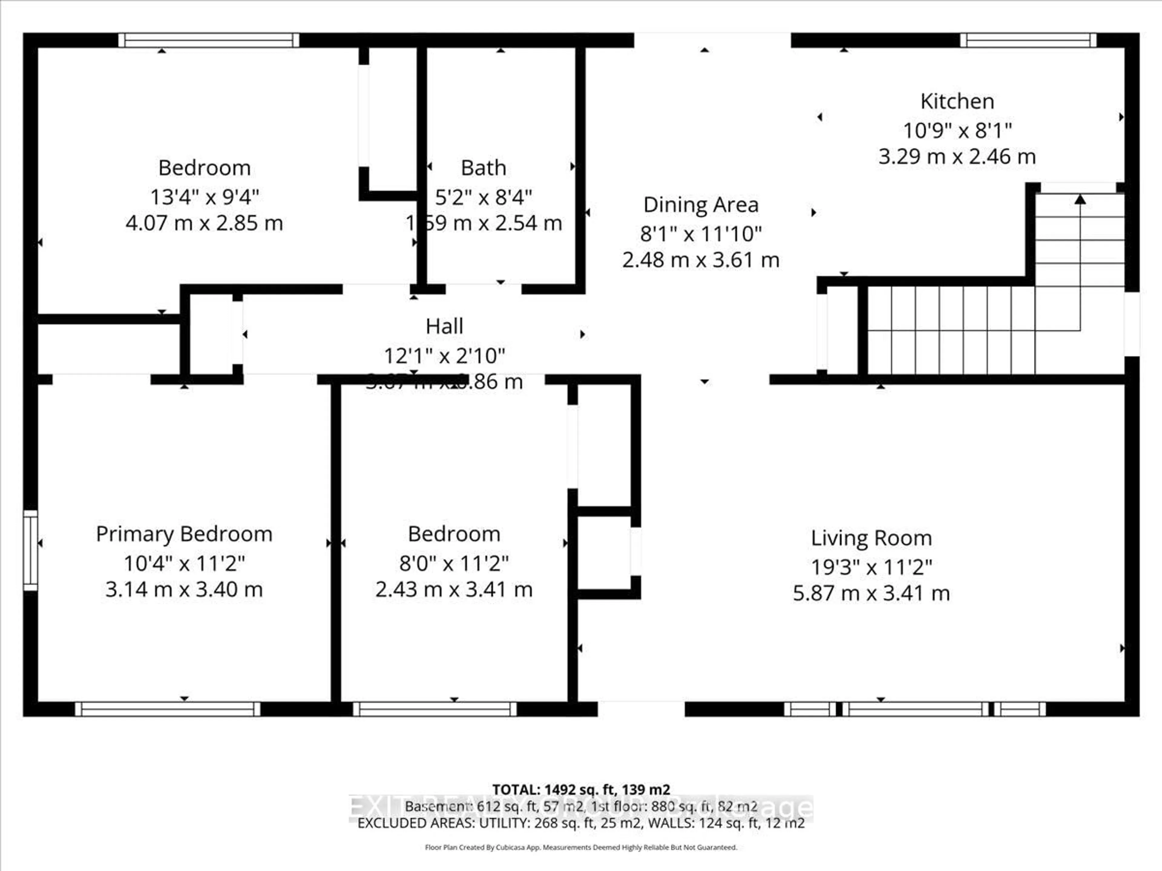 Floor plan for 98 Division St, Brighton Ontario K0K 1H0