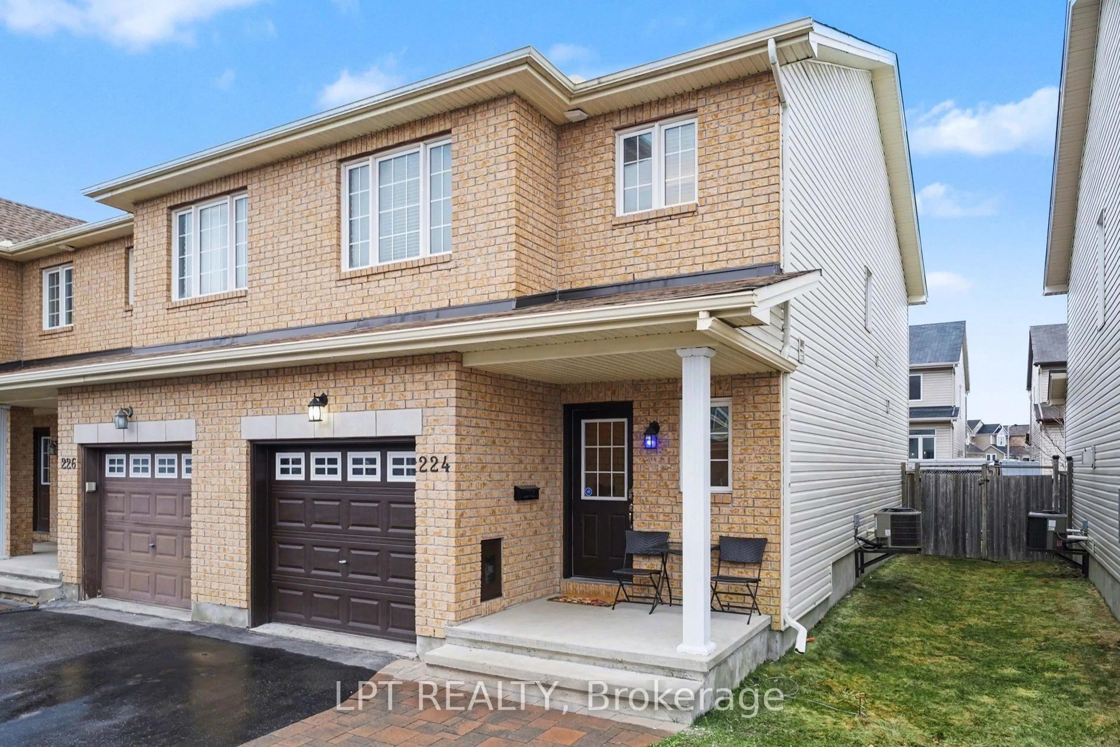 Home with brick exterior material, street for 224 Lamplighters Dr, Ottawa Ontario K2J 0K7