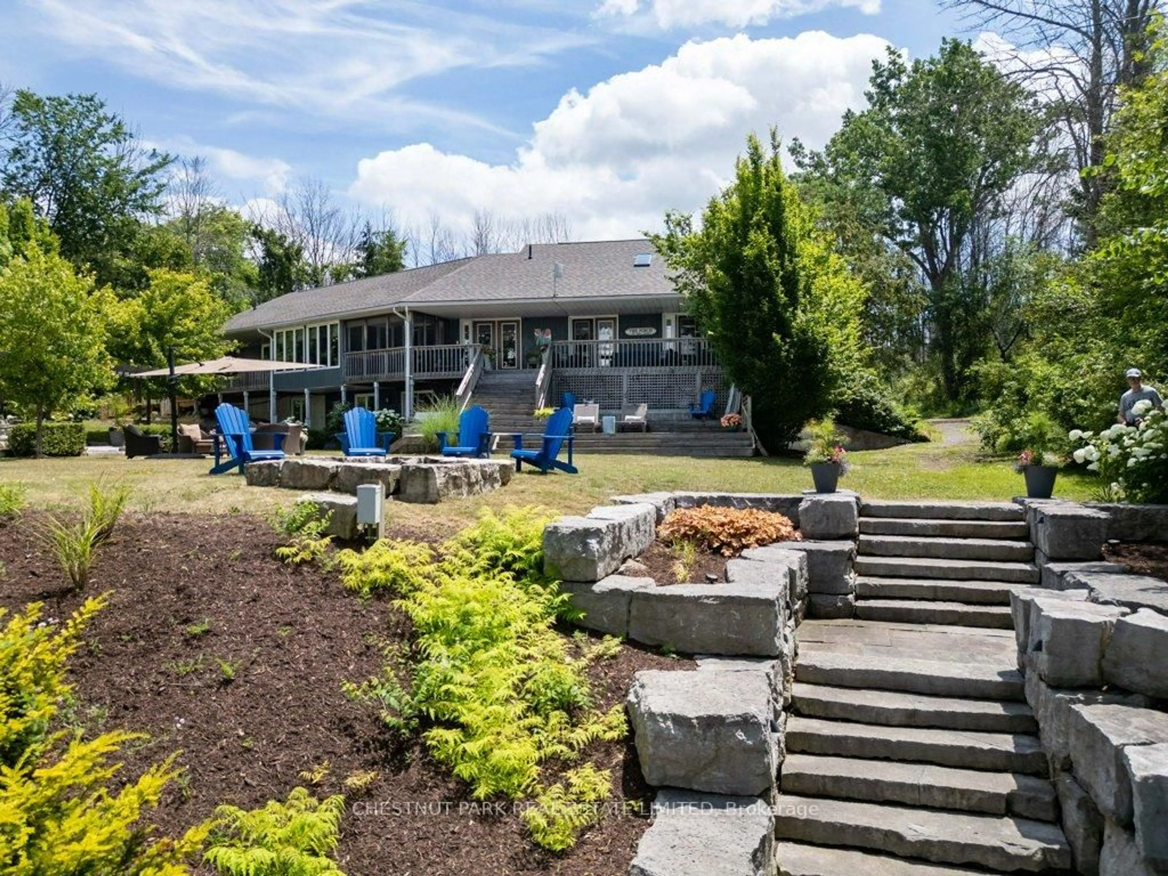 Patio, water/lake/river/ocean view for 3265 County Road 9, Napanee Ontario K7R 3K8