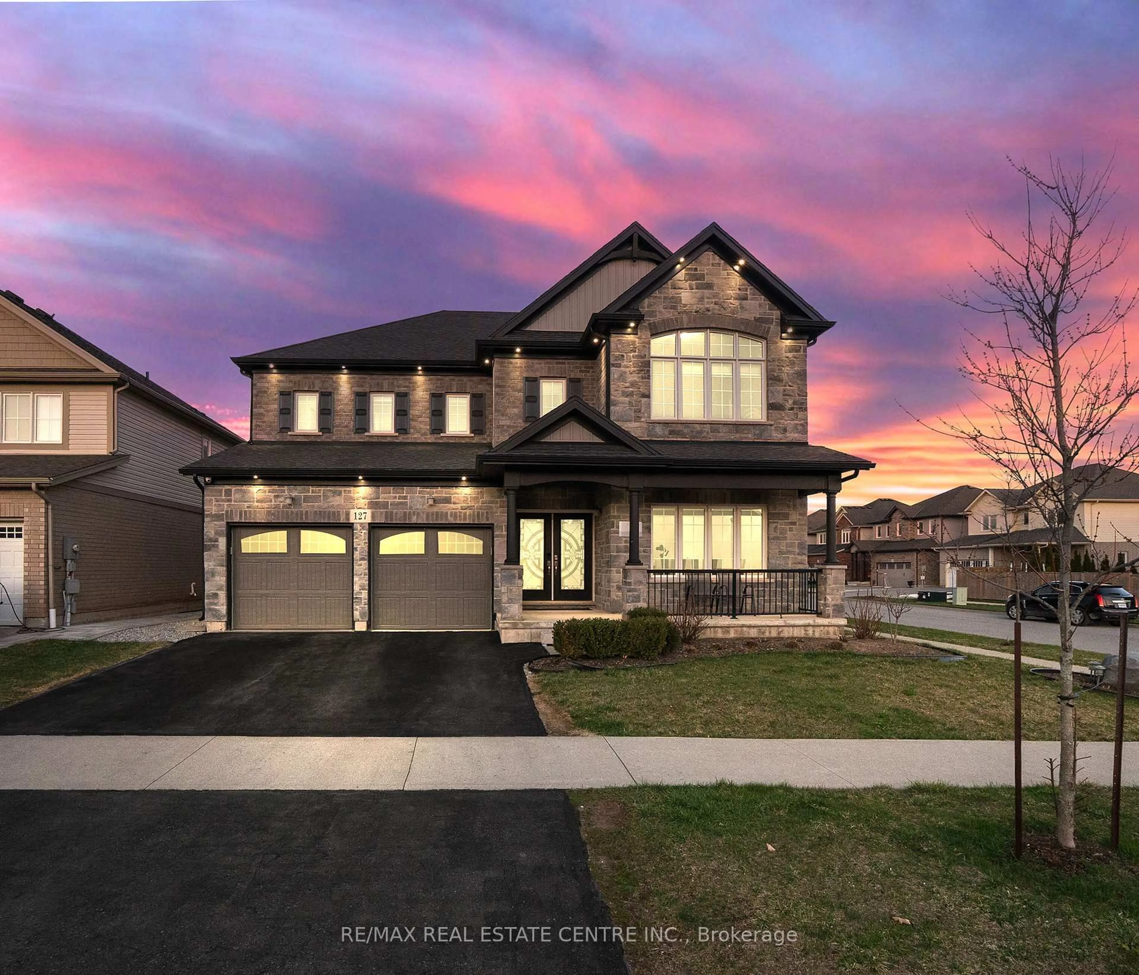 Home with brick exterior material, street for 127 Lametti Dr, Pelham Ontario L3E 0A2