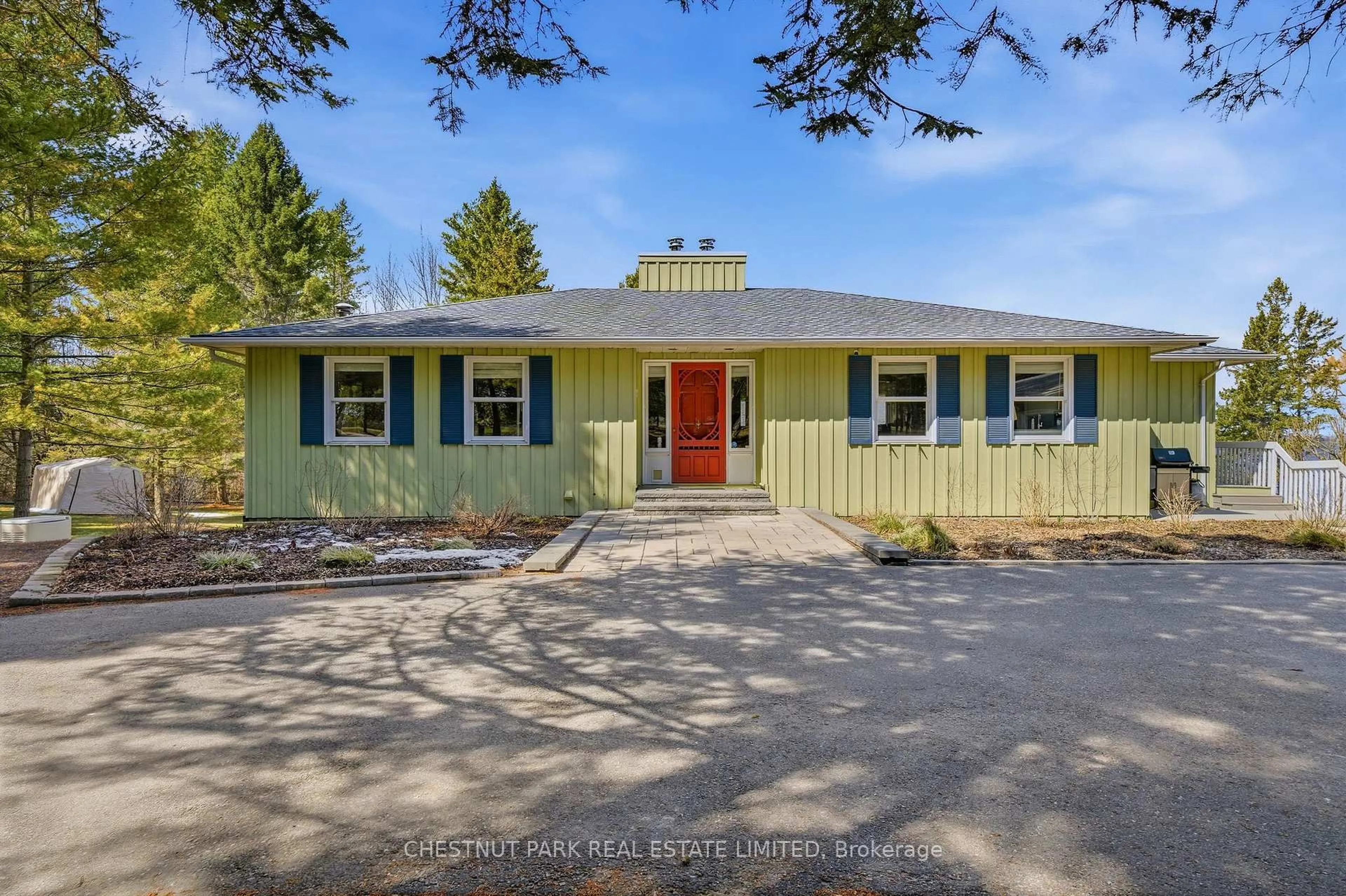 Home with vinyl exterior material, street for 3587 County Rd 7, Prince Edward County Ontario K0K 2T0