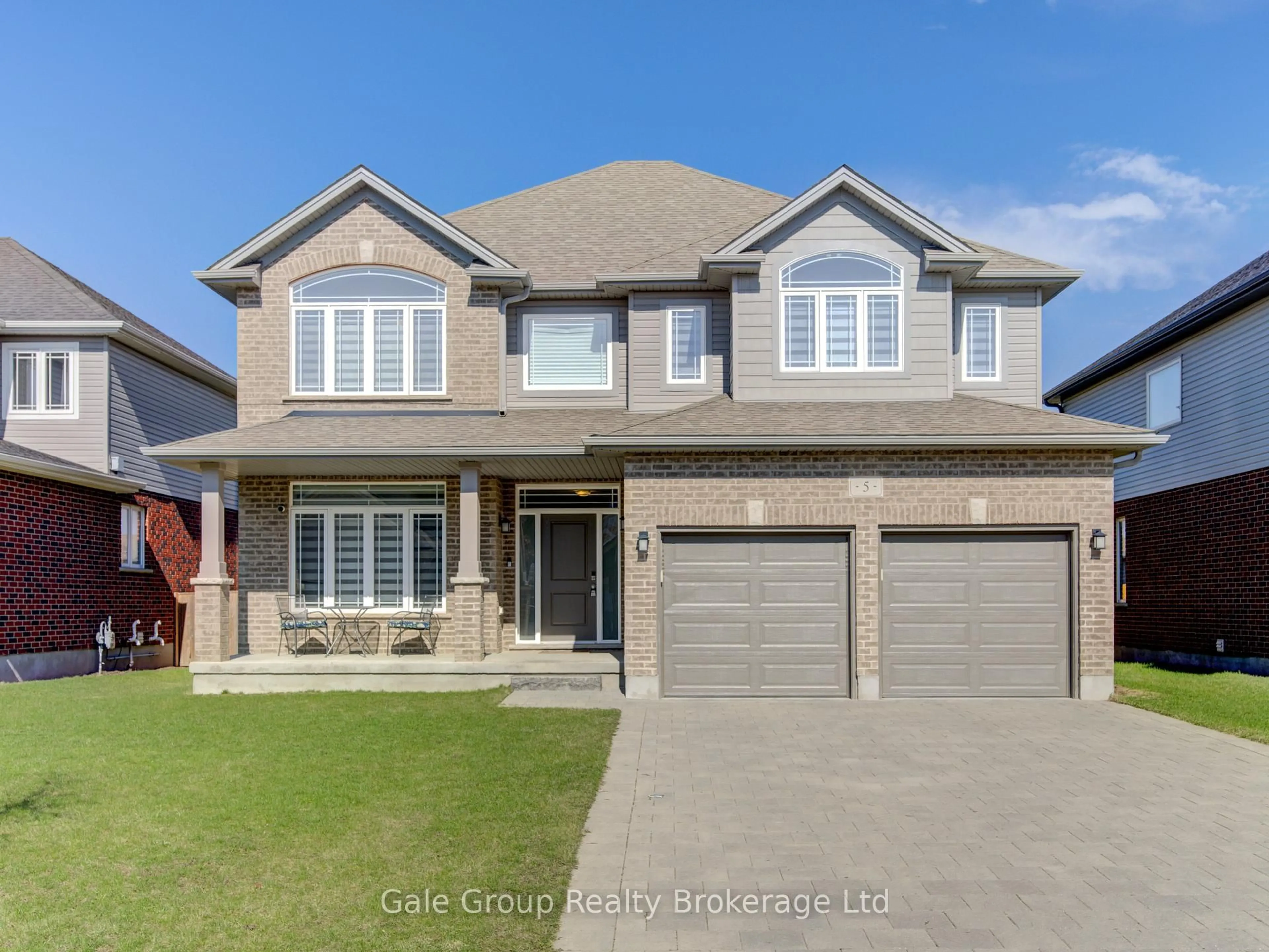 Home with brick exterior material, street for 5 Balmoral Lane, Zorra Ontario N0M 2M0